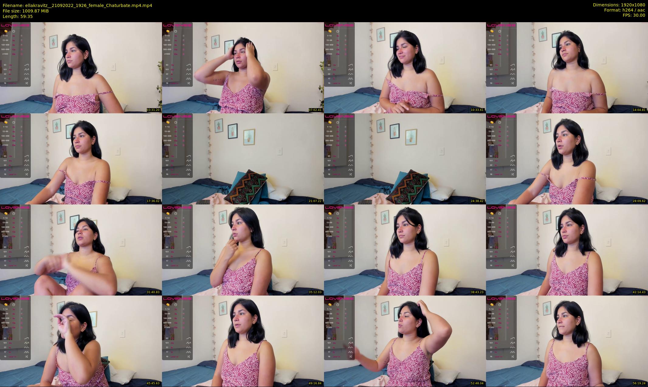 ellakravitz_ — 60 minute Chaturbate Female stripcam recording, 1080p, Sep 21, 2022