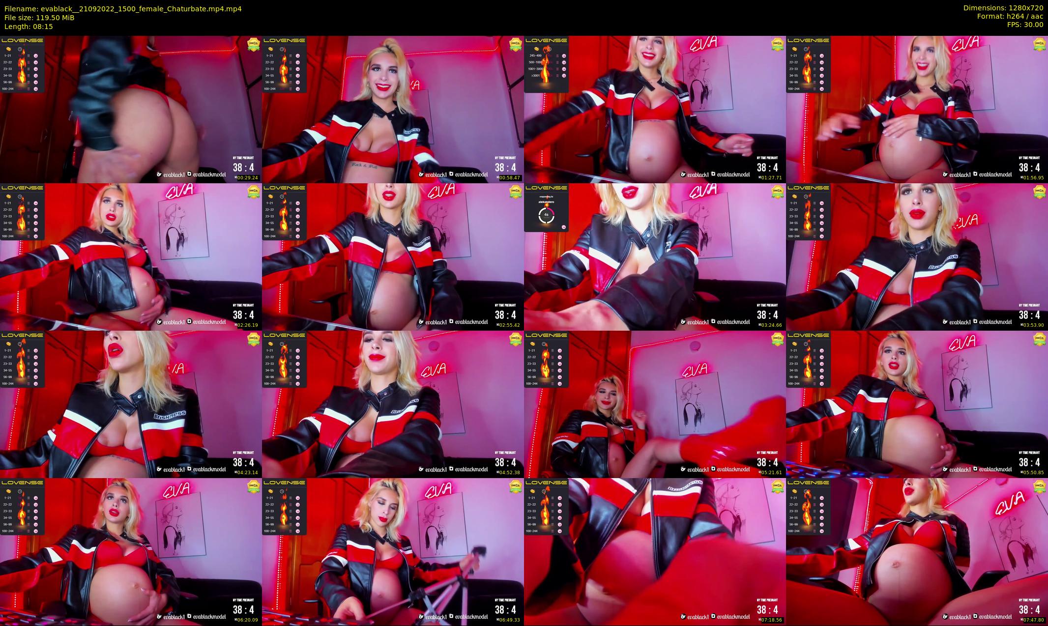 evablack_ — 9 minute Chaturbate Female stripcam recording, 720p, Sep 21, 2022