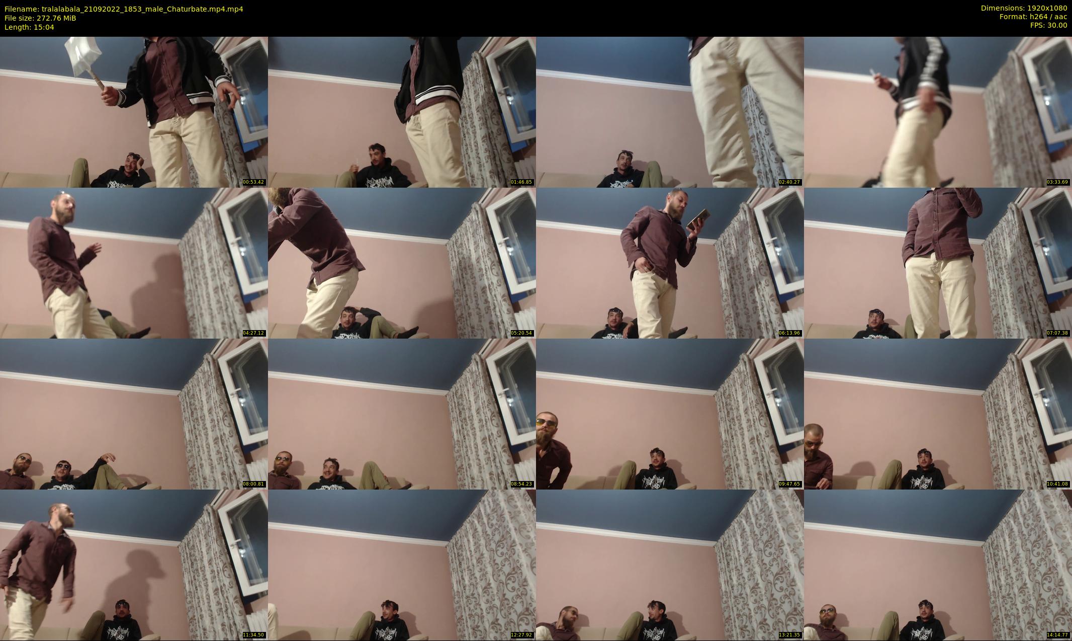 tralalabala — 16 minute Chaturbate Male stripcam recording, 1080p, Sep 21, 2022