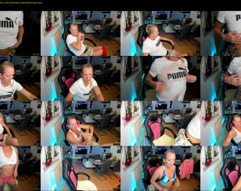 thedarksideoflive — Chaturbate Couple stripcam recording, Oct 1, 2022 23:24