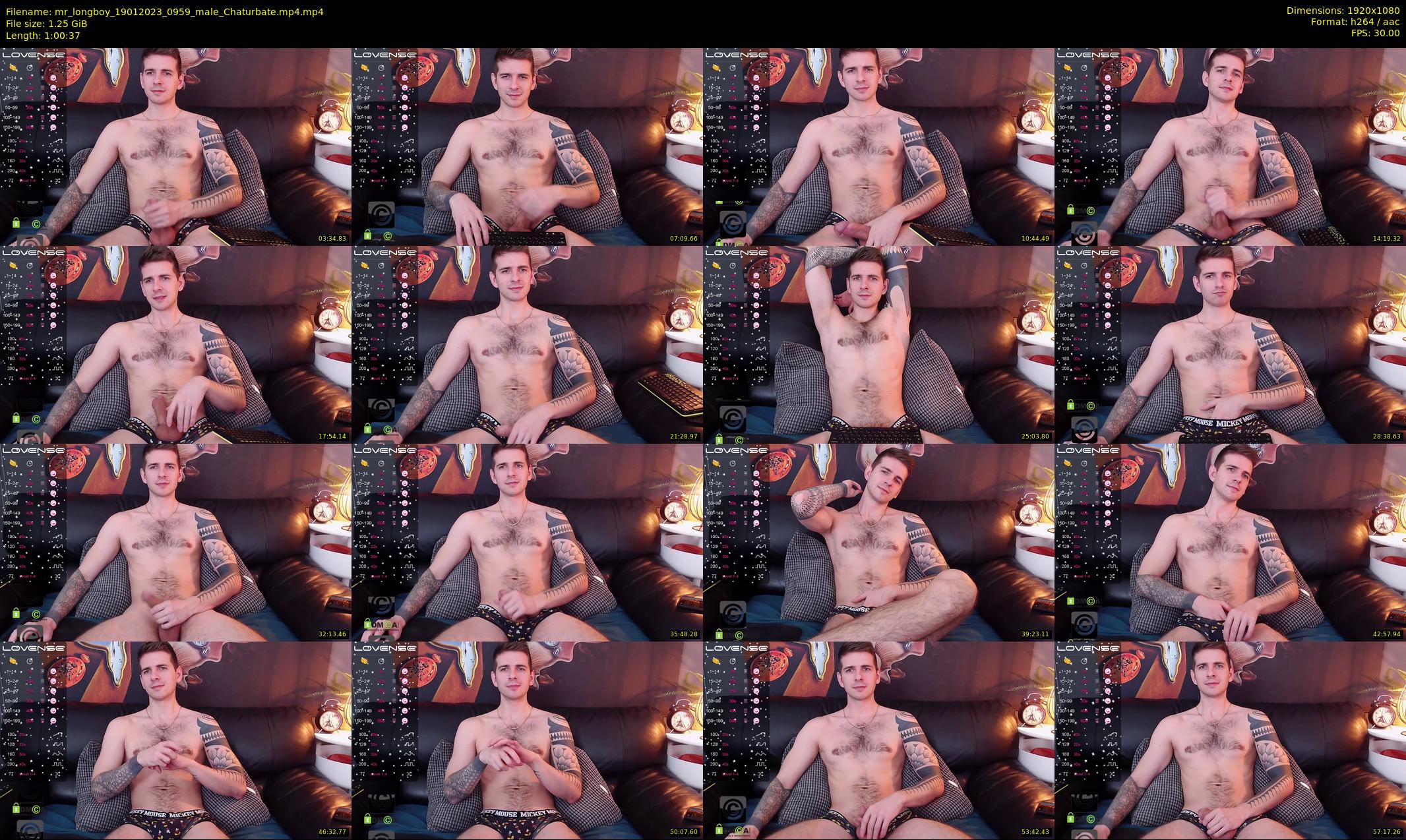 mr_longboy — 61 minute Chaturbate Male stripcam recording, 1080p, Jan 19, 2023