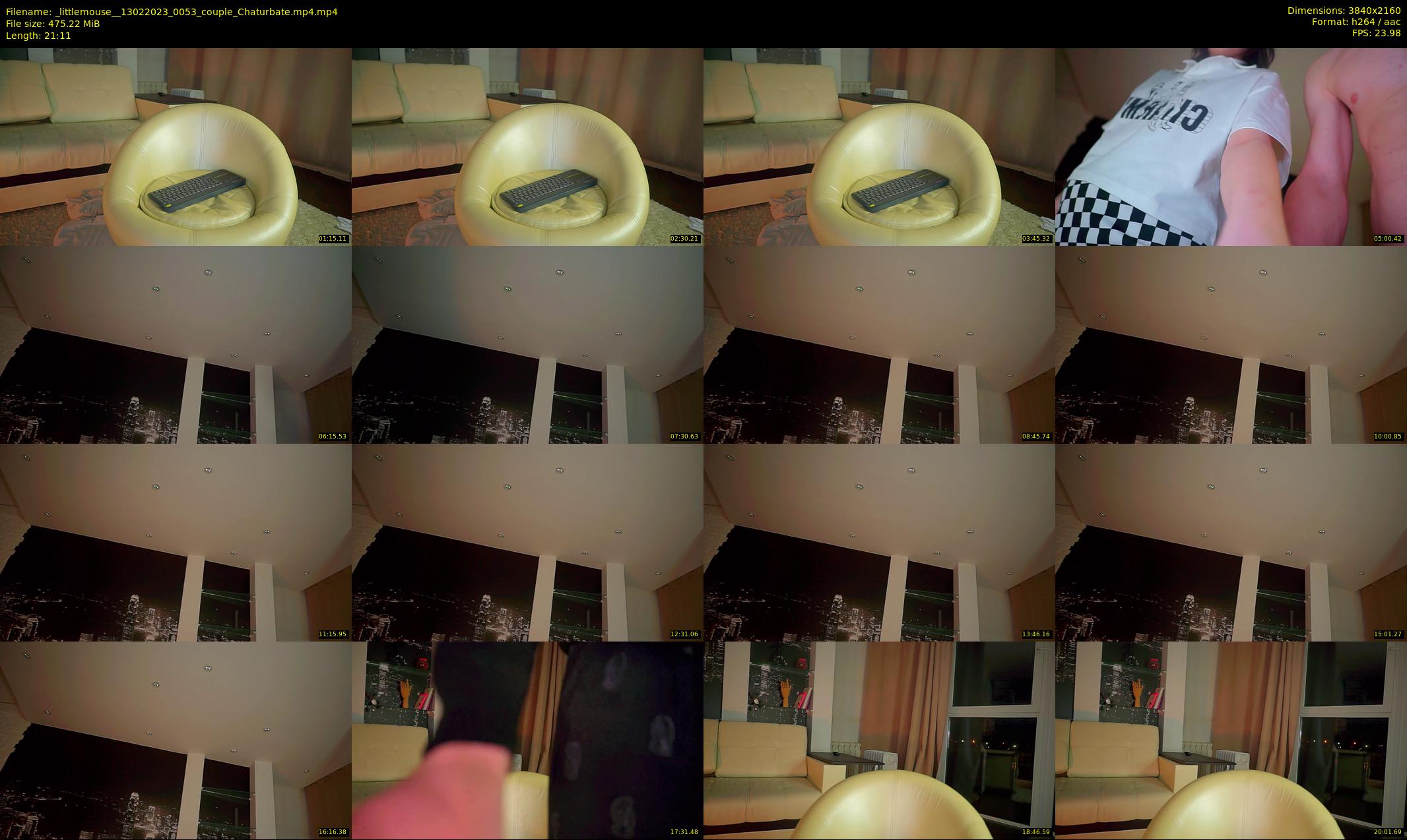 _littlemouse_ — 22 minute Chaturbate Couple stripcam recording, 4K, Feb 13, 2023
