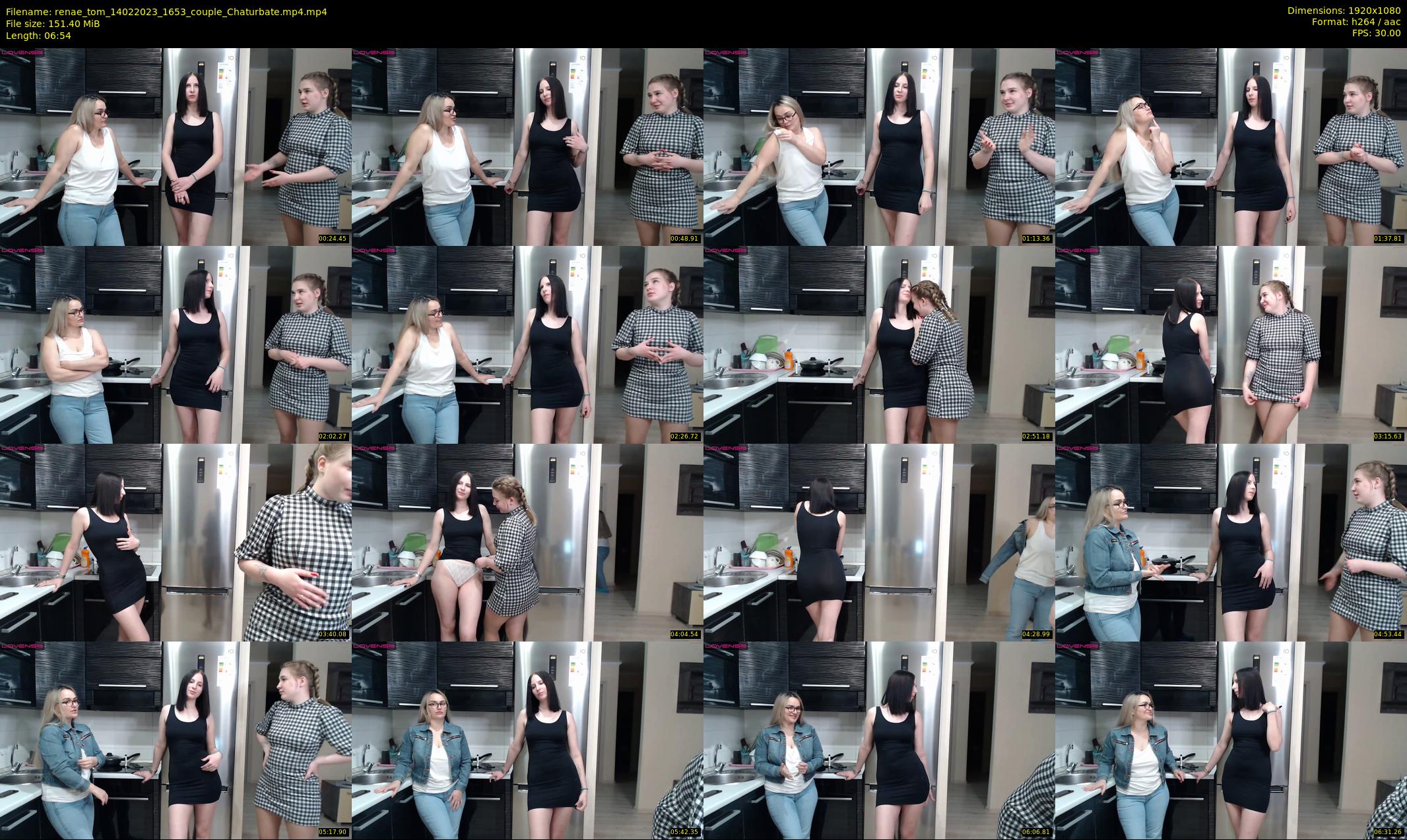 renae_tom — 7 minute Chaturbate Couple stripcam recording, 1080p, Feb 14, 2023