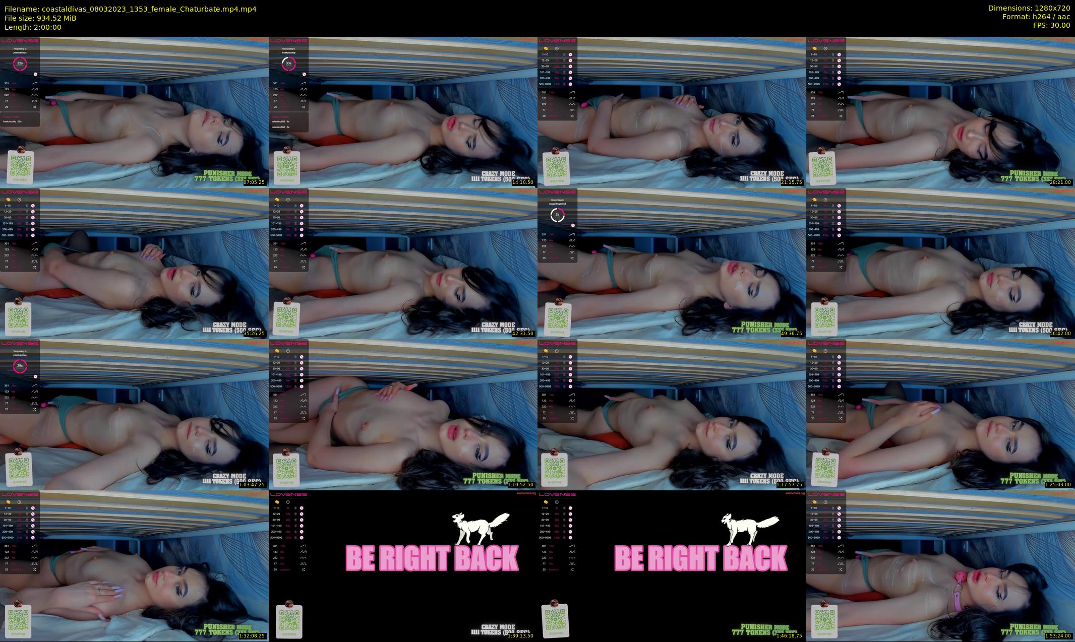 coastaldivas — 120 minute Chaturbate Female stripcam recording, 720p, Mar 8, 2023