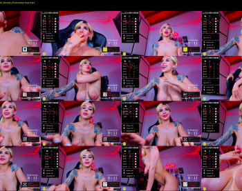 evablack_ — Chaturbate Female stripcam recording, Mar 8, 2023 18:43