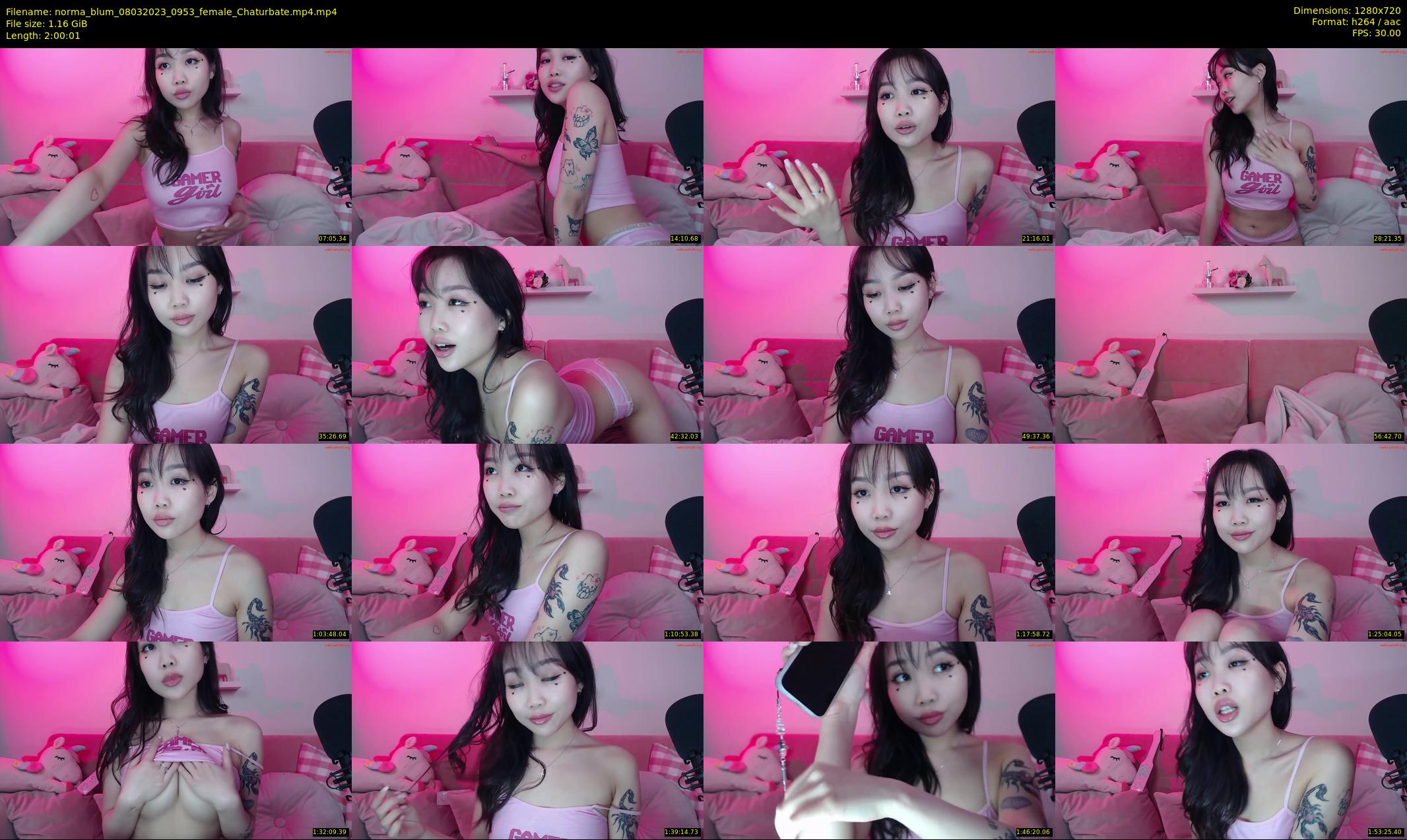 norma_blum — 121 minute Chaturbate Female stripcam recording, 720p, Mar 8, 2023