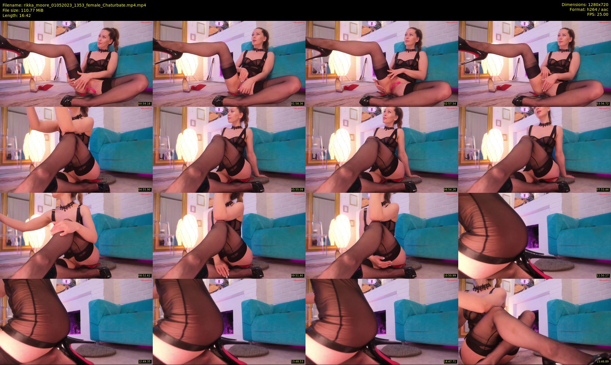rikka_moore — 17 minute Chaturbate Female stripcam recording, 720p, May 1, 2023