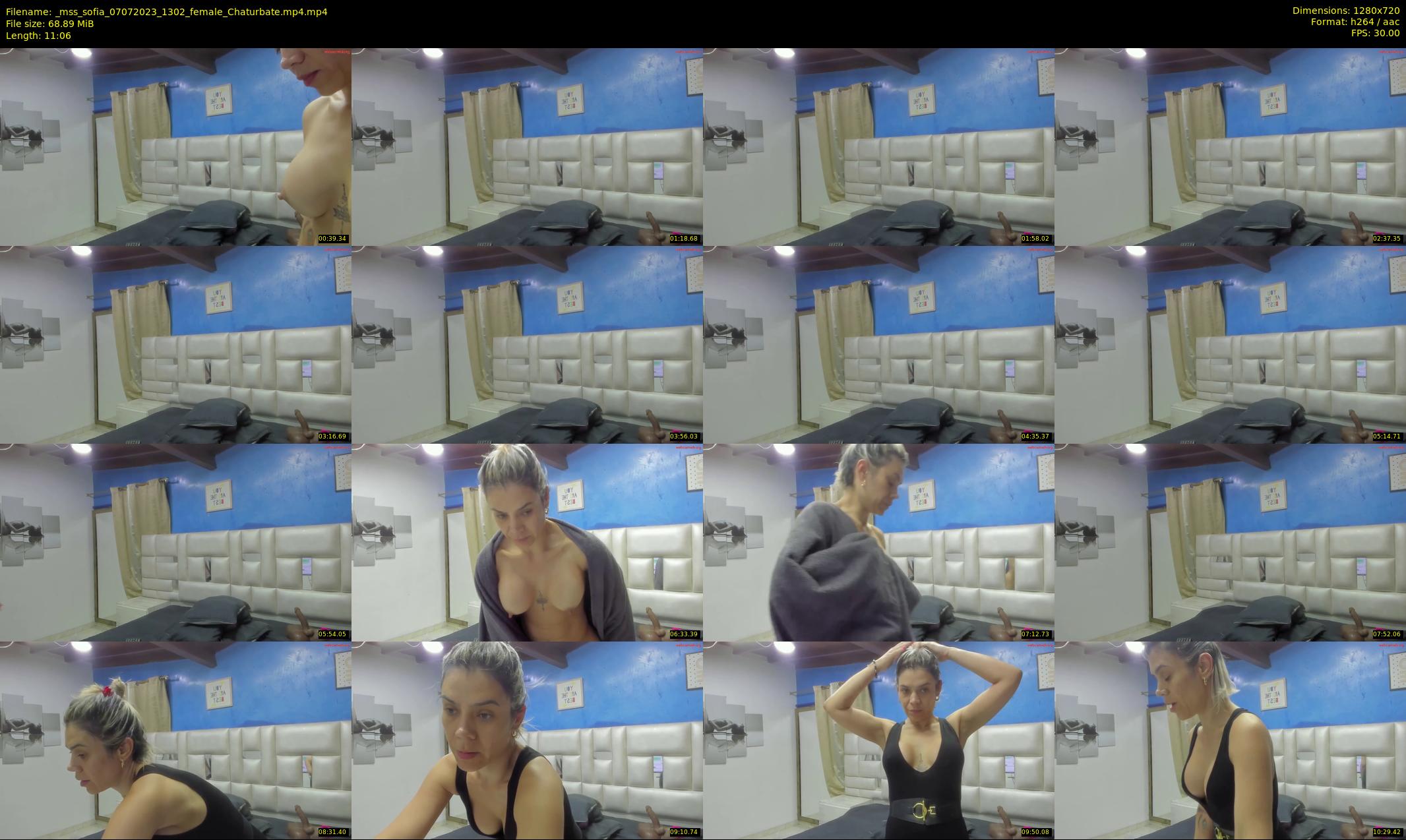_mss_sofia — 12 minute Chaturbate Female stripcam recording, 720p, Jul 7, 2023