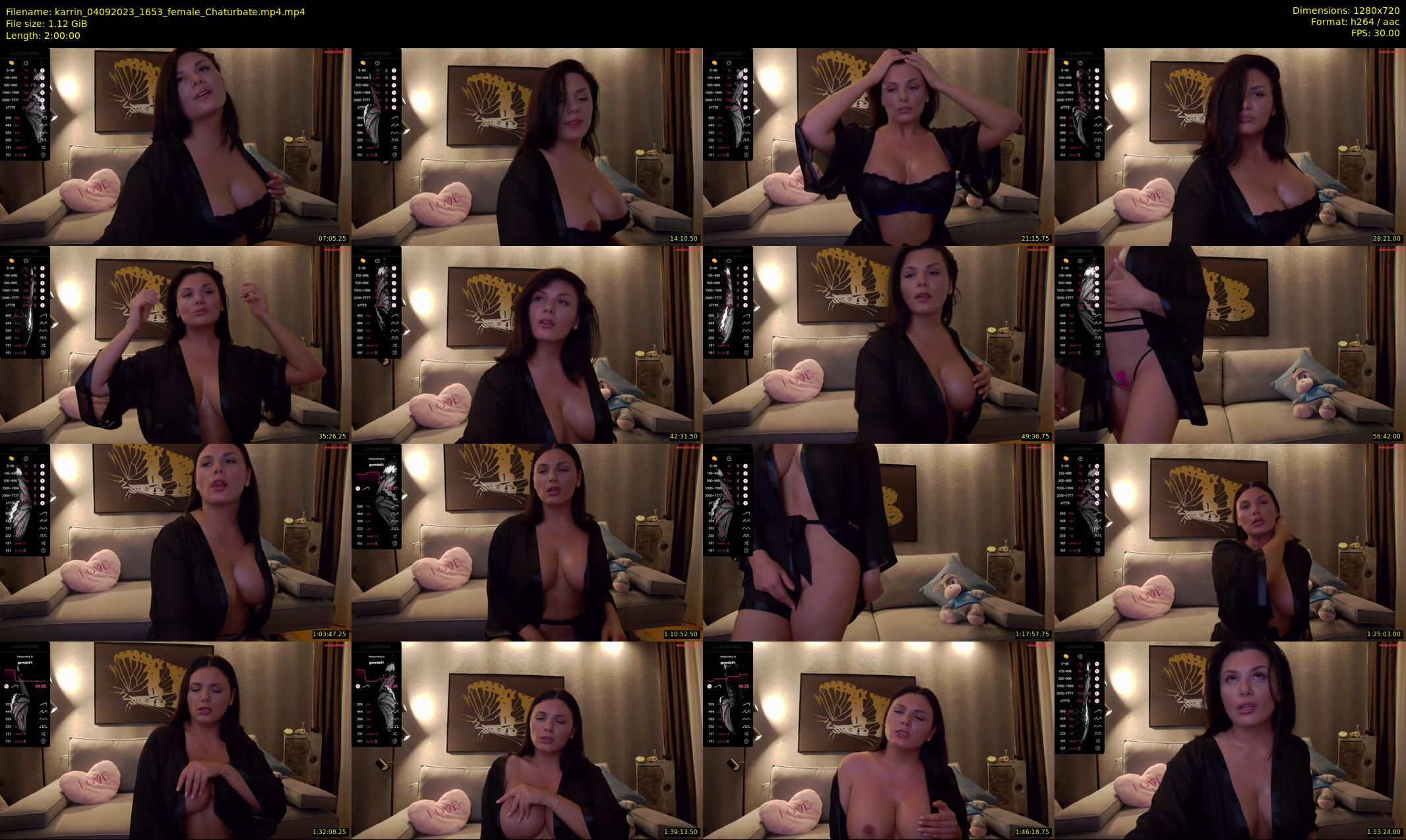 karrin — 120 minute Chaturbate Female stripcam recording, 720p, Sep 4, 2023