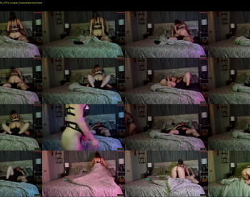 kimberlyassntits — Chaturbate Couple stripcam recording, Oct 12, 2023 07:50