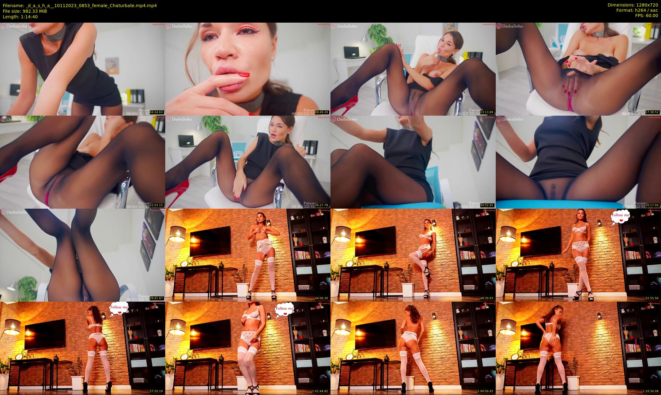 _d_a_s_h_a_ — 75 minute Chaturbate Female stripcam recording, 720p, Nov 10, 2023