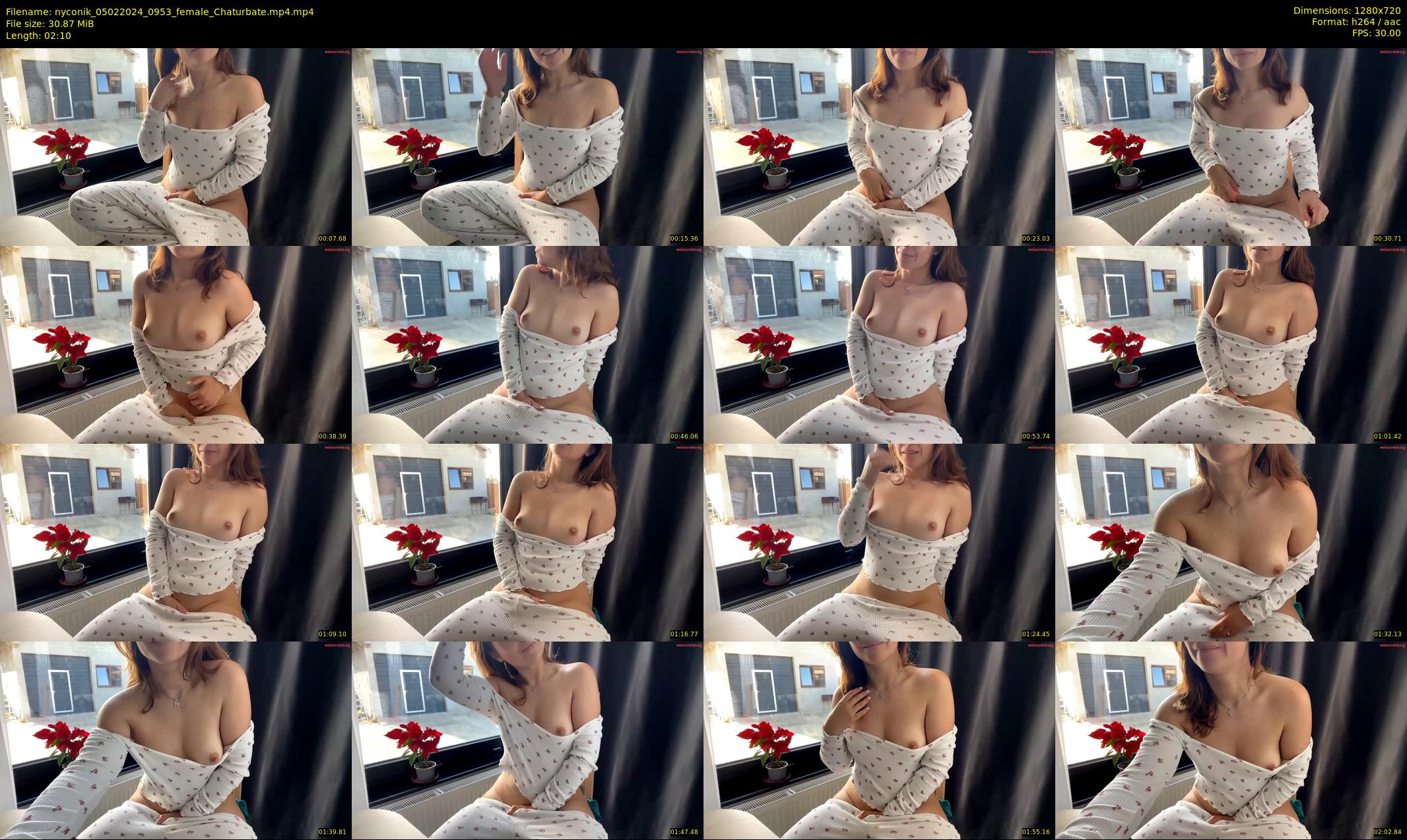 nyconik — 3 minute Chaturbate Female stripcam recording, 720p, Feb 5, 2024