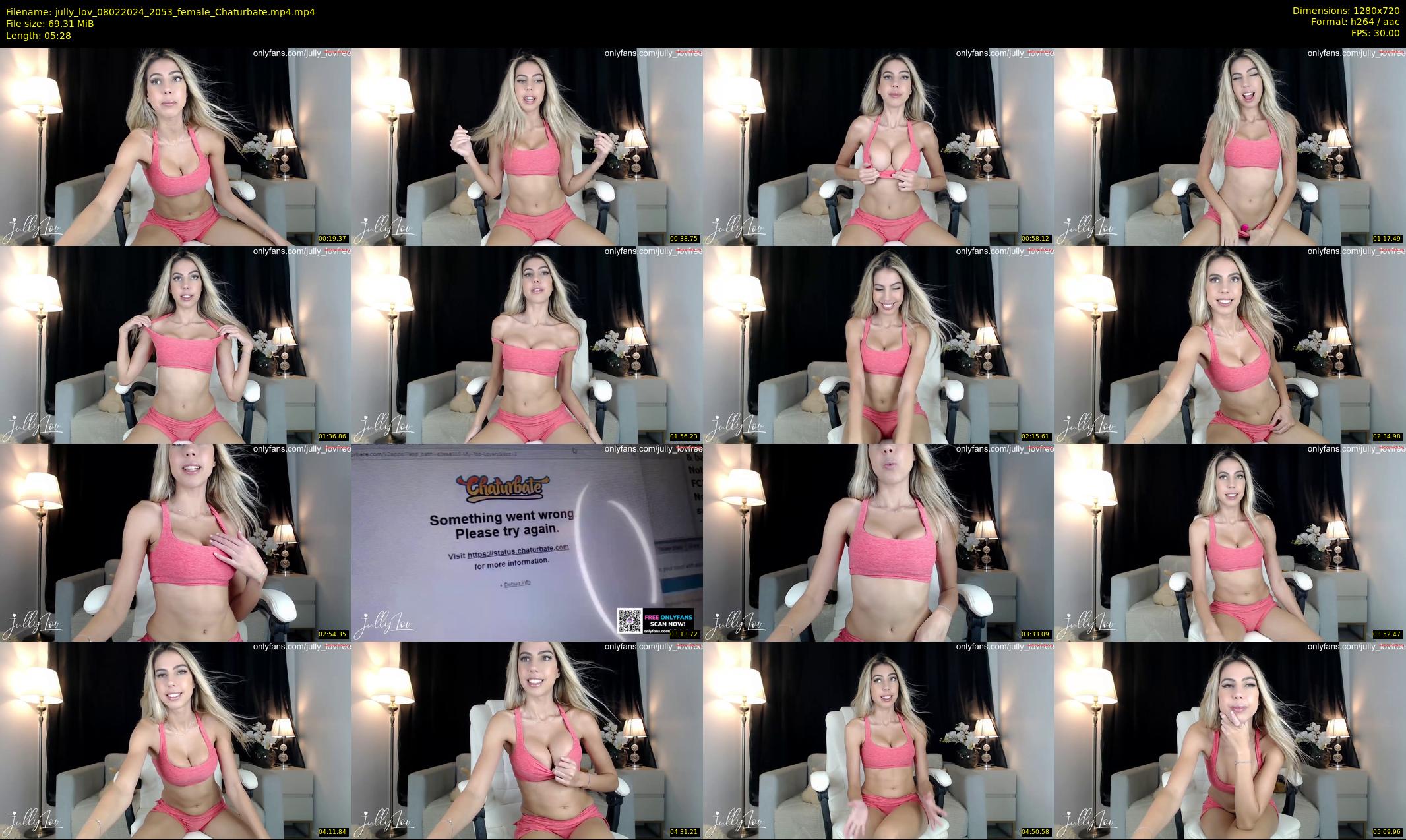 jully_lov — 6 minute Chaturbate Female stripcam recording, 720p, Feb 8, 2024