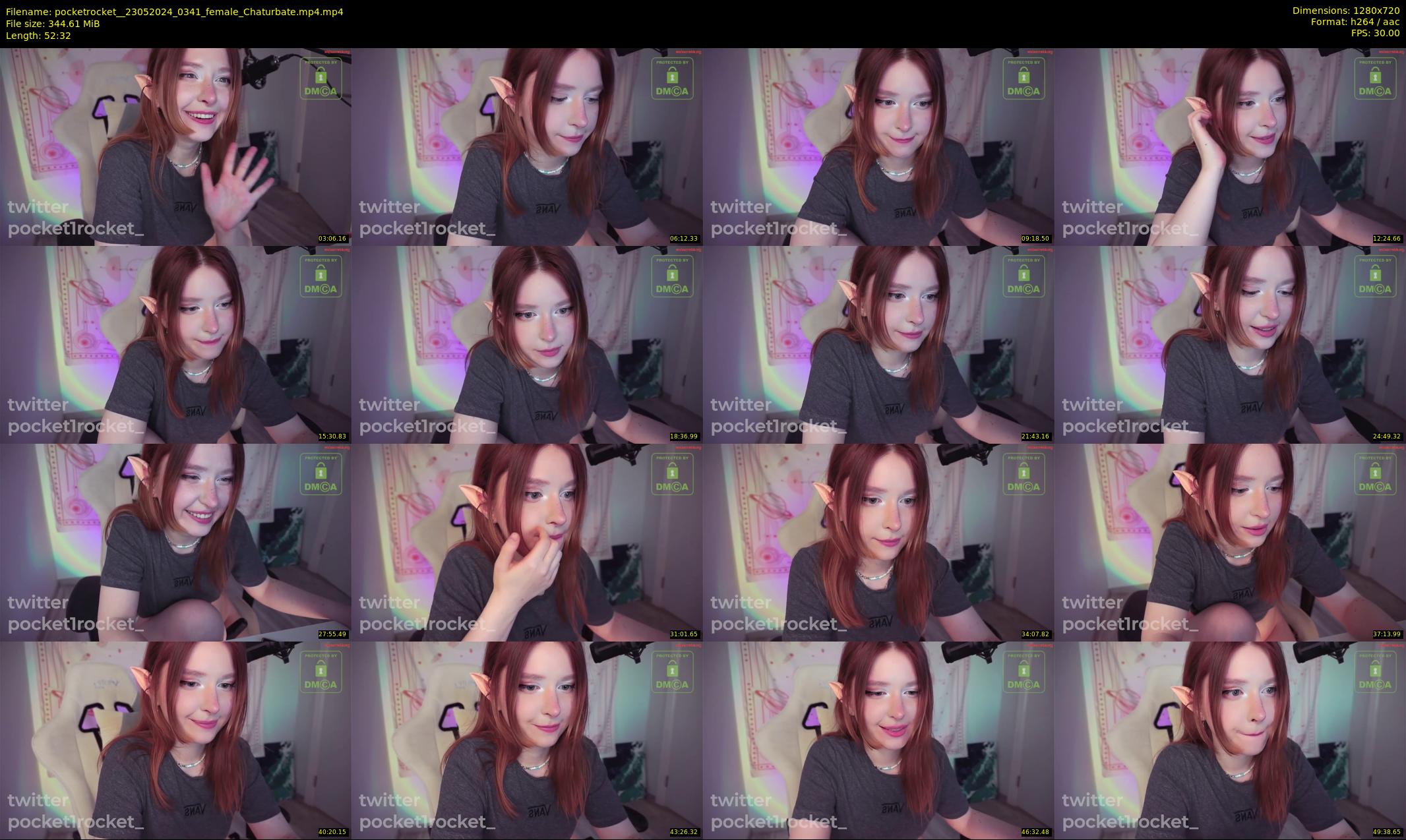 pocketrocket_ — 53 minute Chaturbate Female stripcam recording, 720p, May 23, 2024