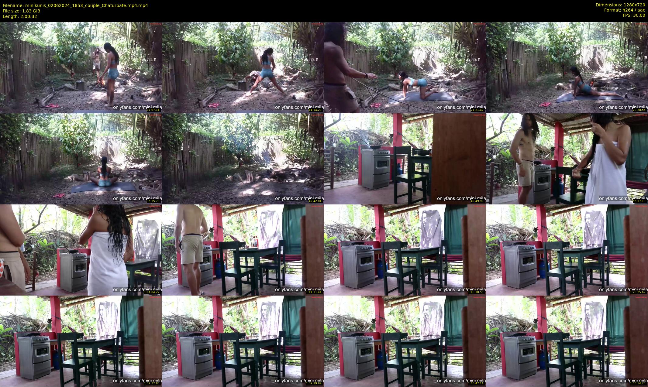 minikunis — 121 minute Chaturbate Couple stripcam recording, 720p, Jun 2, 2024