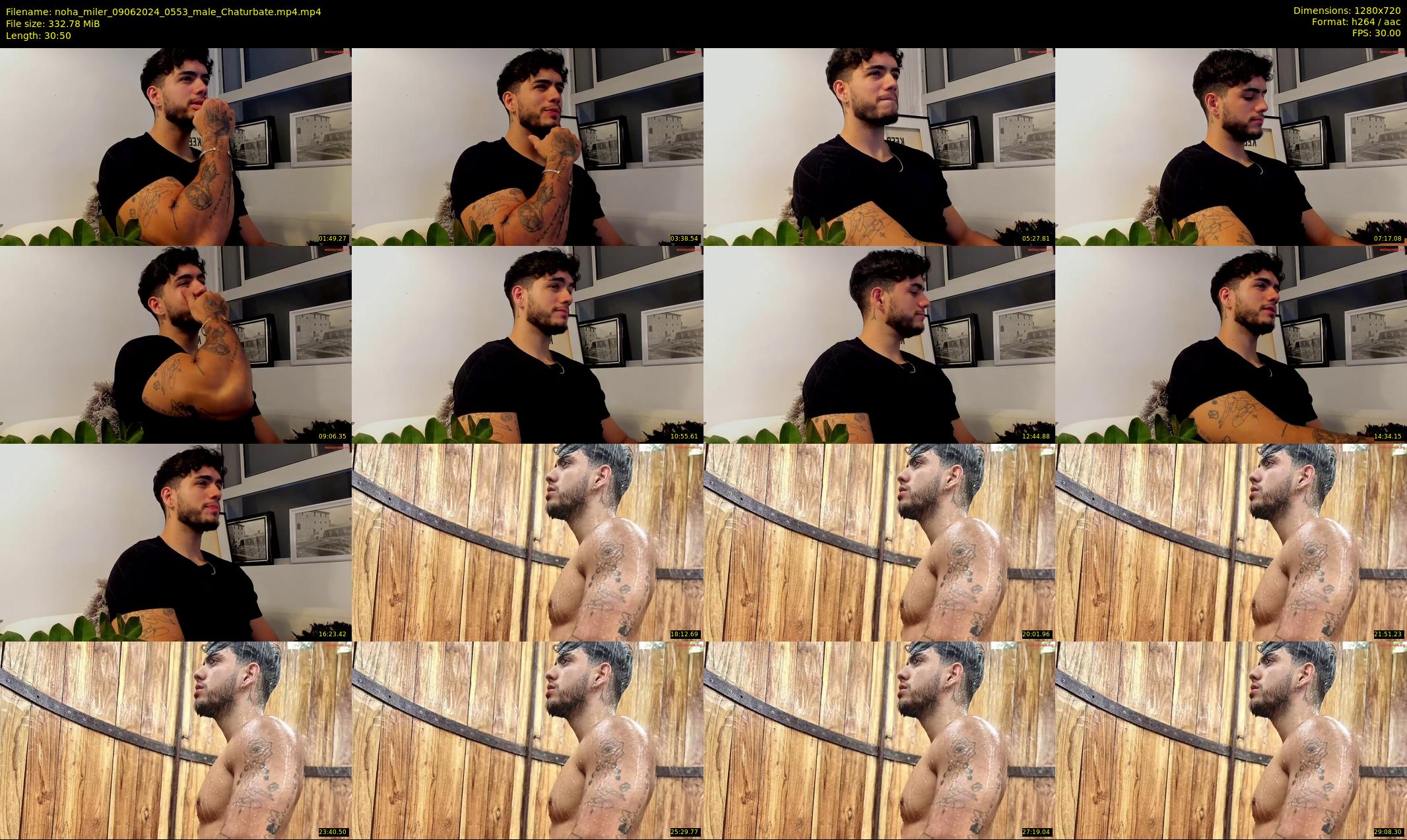 noha_miler — 31 minute Chaturbate Male stripcam recording, 720p, Jun 9, 2024