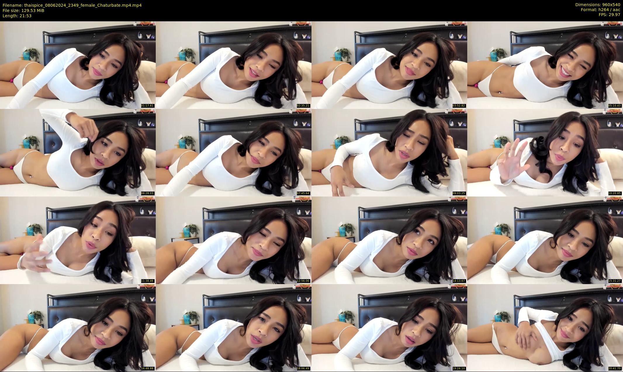 thaispice — 22 minute Chaturbate Female stripcam recording, 480p, Jun 8, 2024