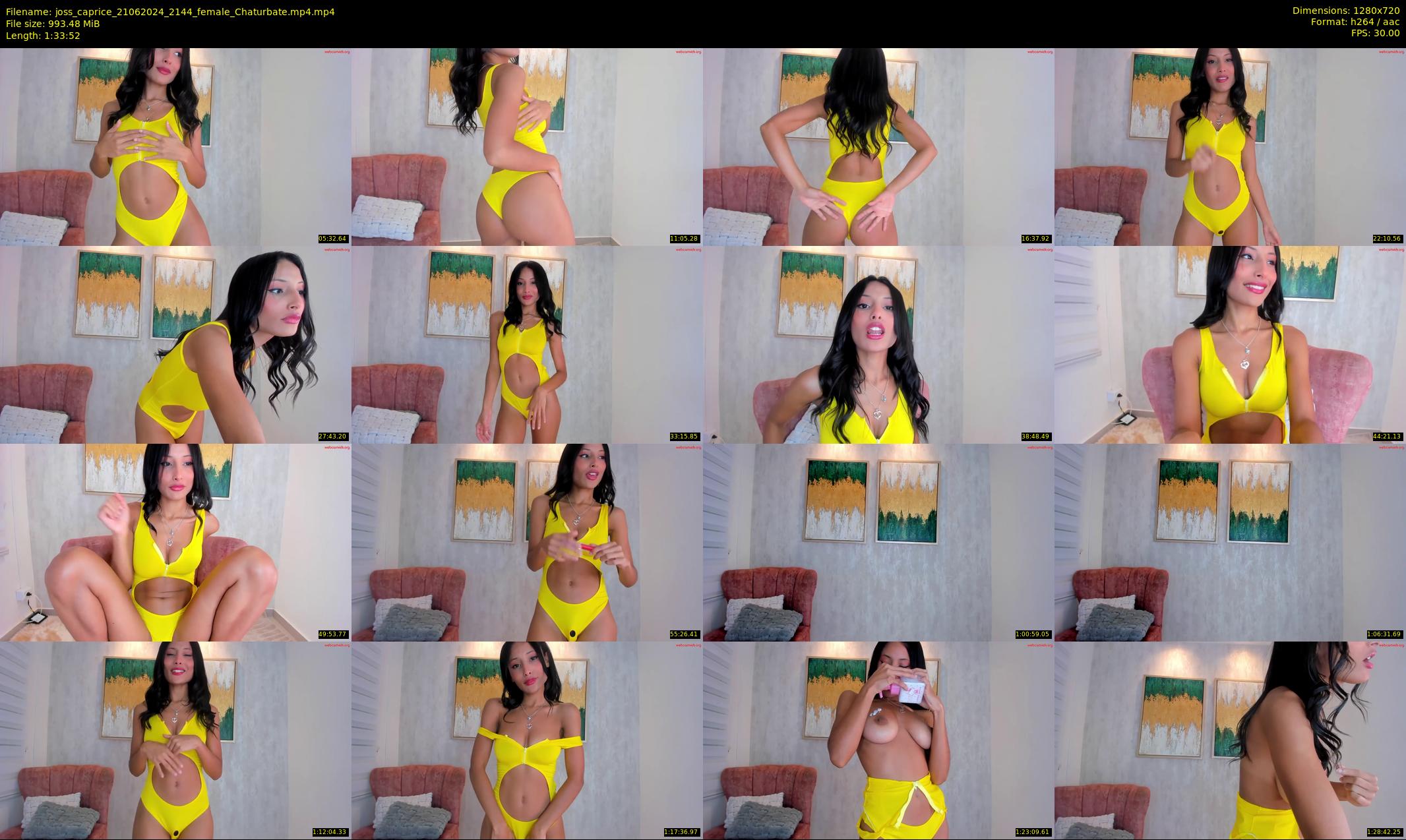 joss_caprice — 94 minute Chaturbate Female stripcam recording, 720p, Jun 21, 2024