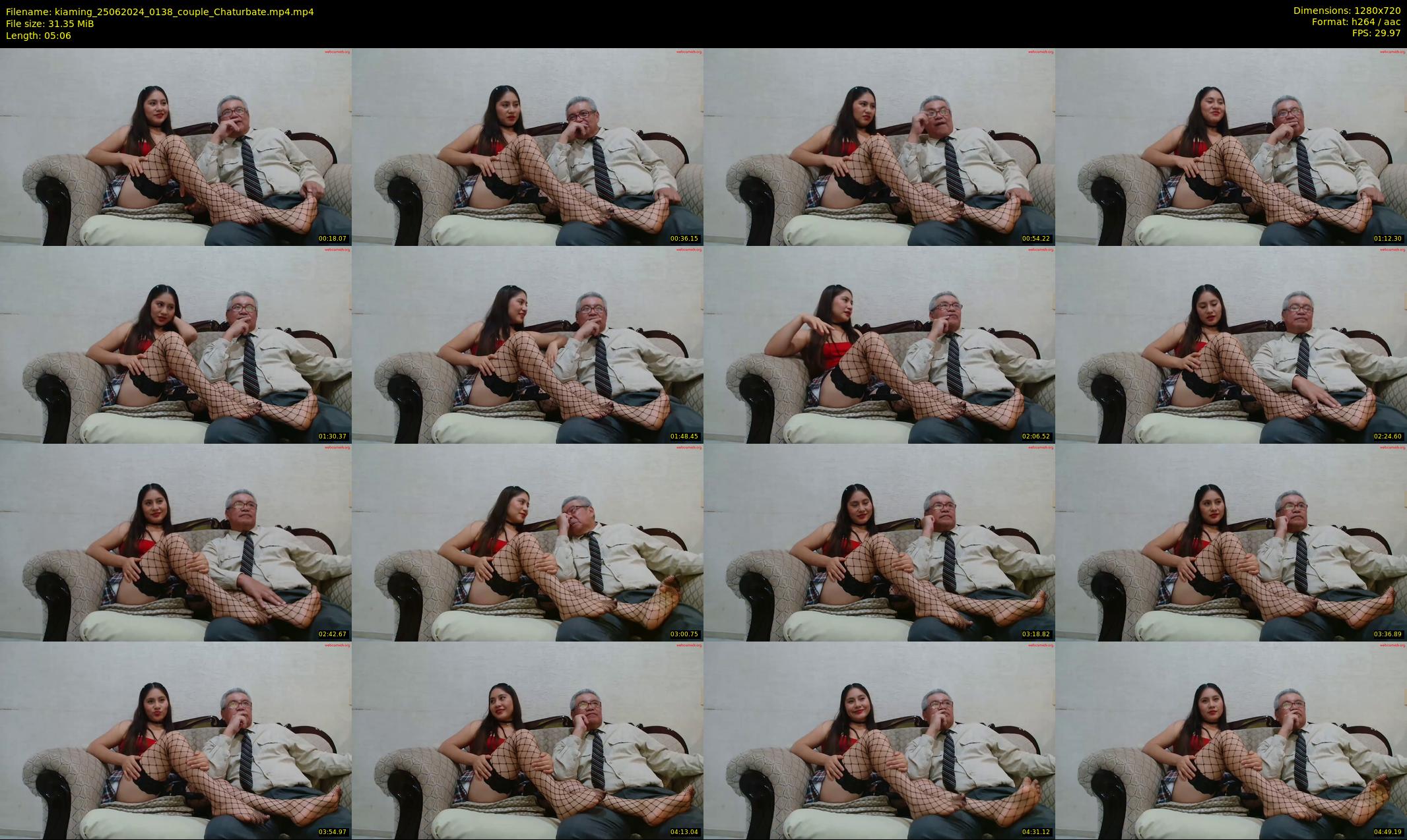 kiaming — 6 minute Chaturbate Female stripcam recording, 720p, Jun 25, 2024