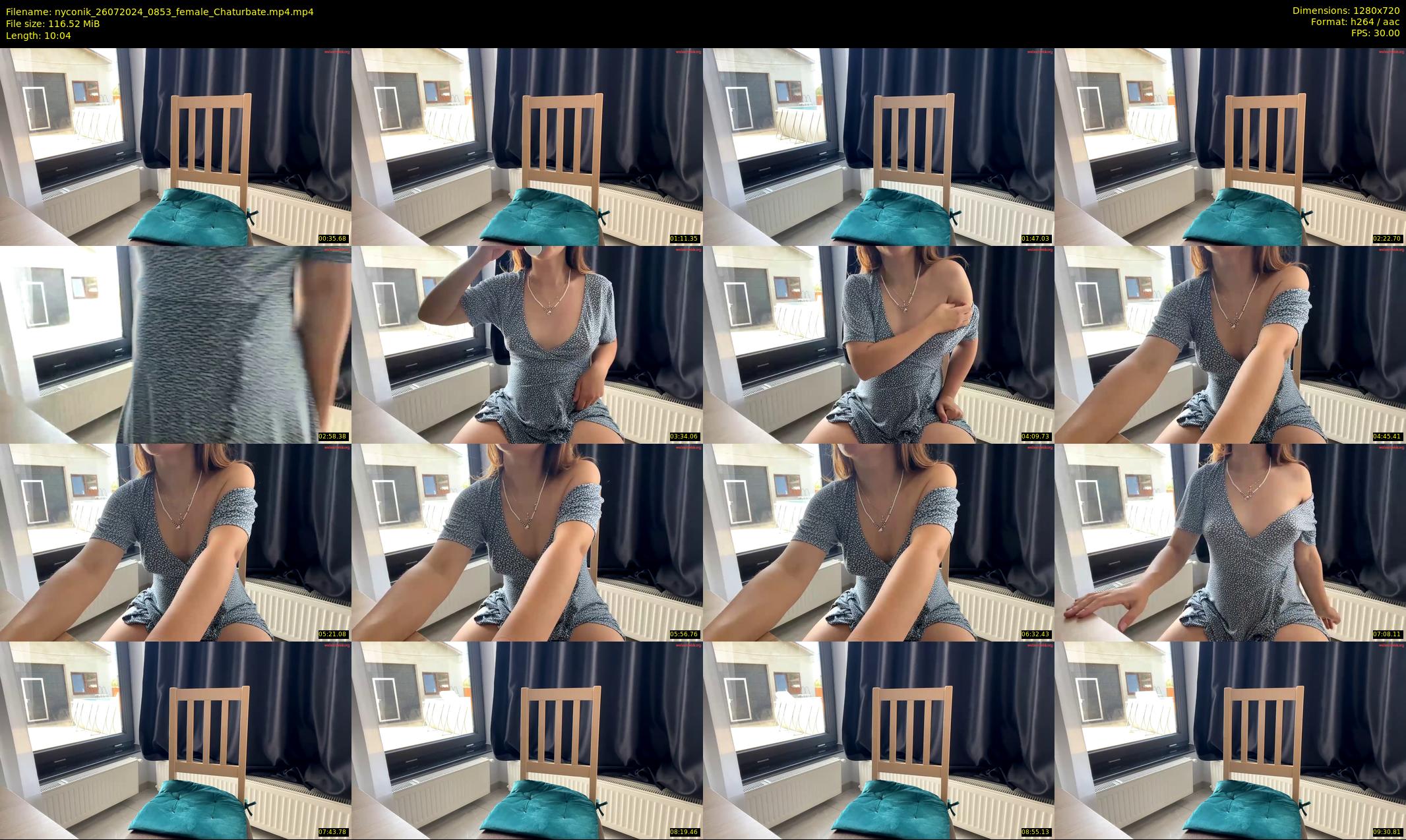 nyconik — 11 minute Chaturbate Female stripcam recording, 720p, Jul 26, 2024
