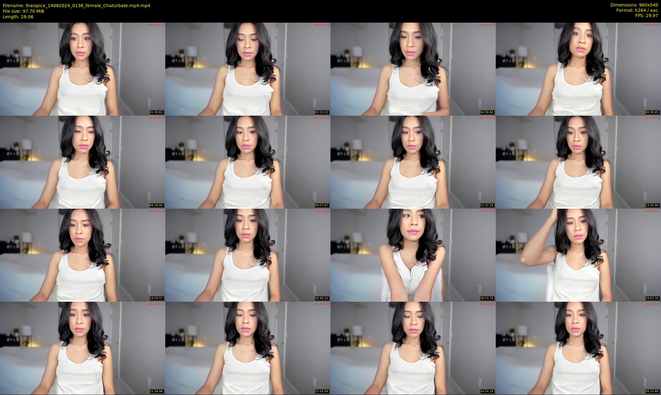 thaispice — 29 minute Chaturbate Female stripcam recording, 480p, Aug 14, 2024