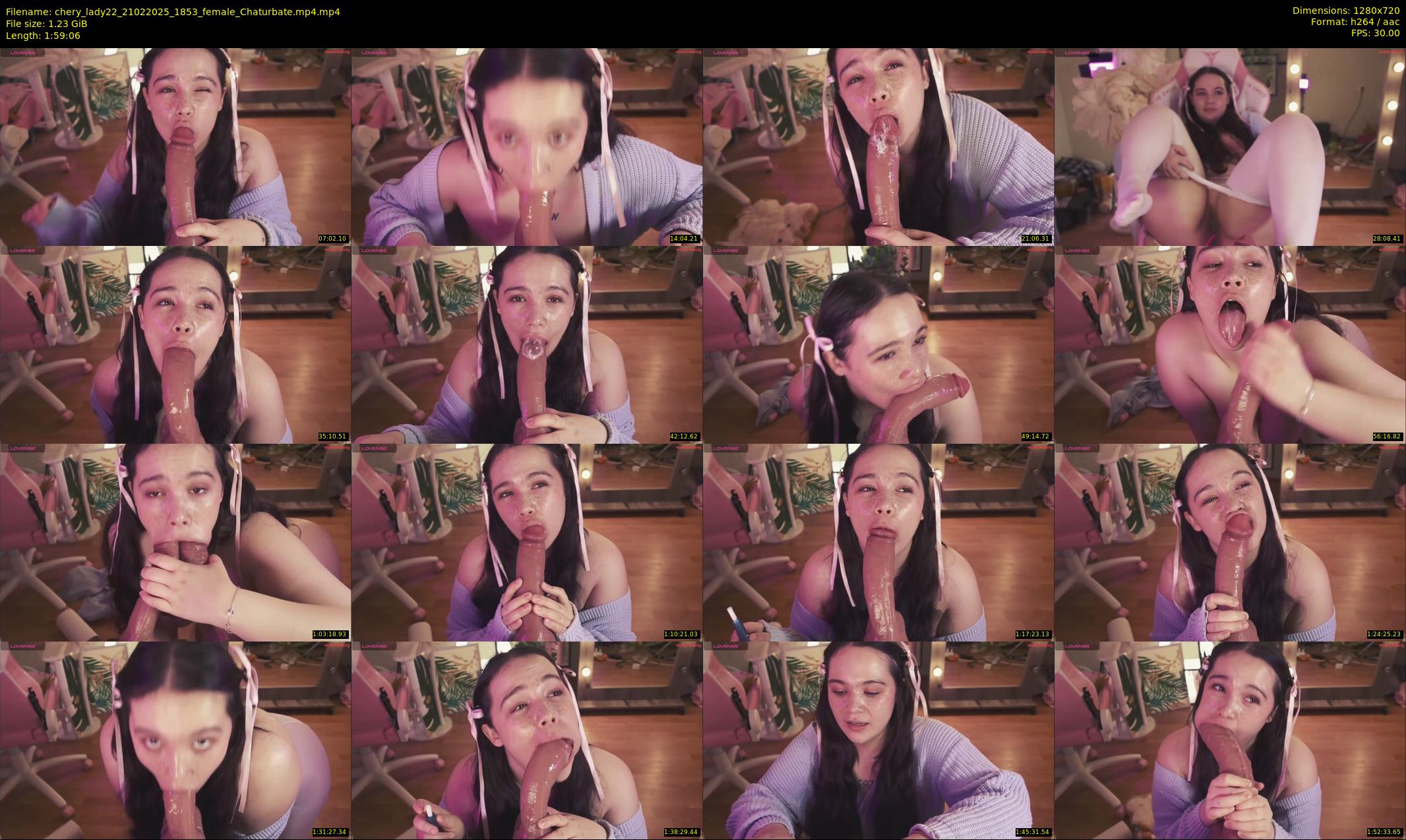 chery_lady22 — 120 minute Chaturbate Female stripcam recording, 720p, Feb 21, 2025