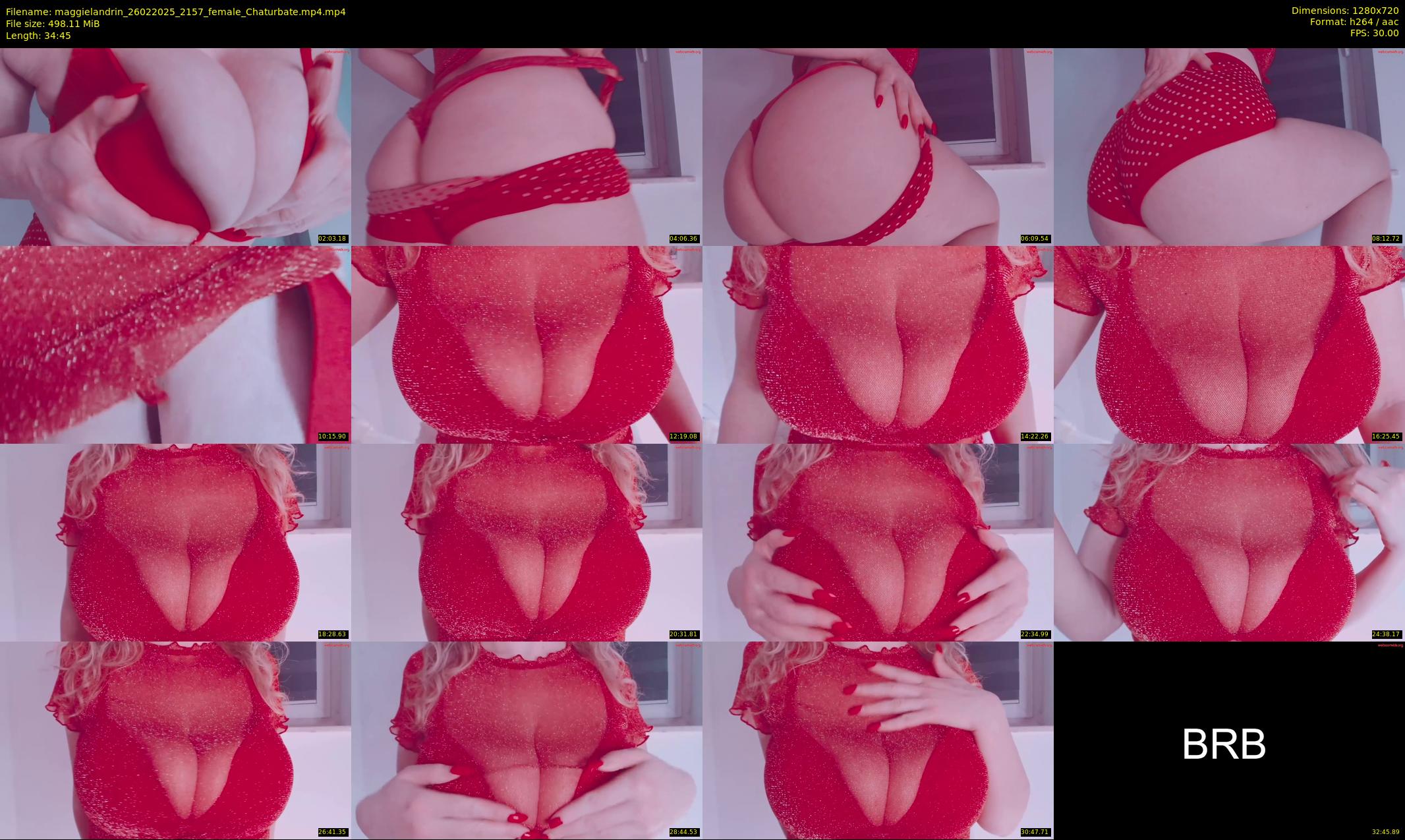 maggielandrin — 35 minute Chaturbate Female stripcam recording, 720p, Feb 26, 2025