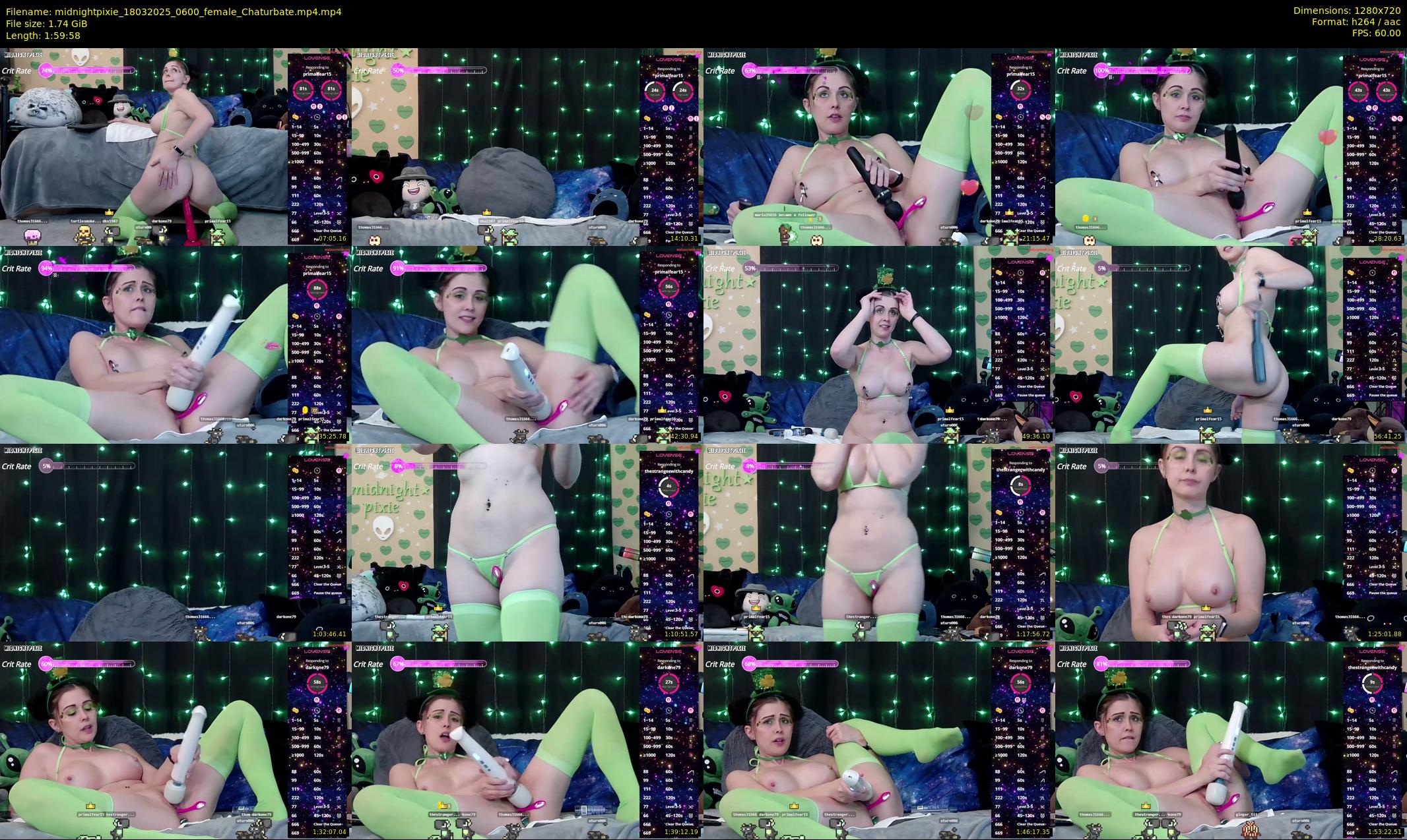 midnightpixie — 120 minute Chaturbate Female stripcam recording, 720p, Mar 18, 2025