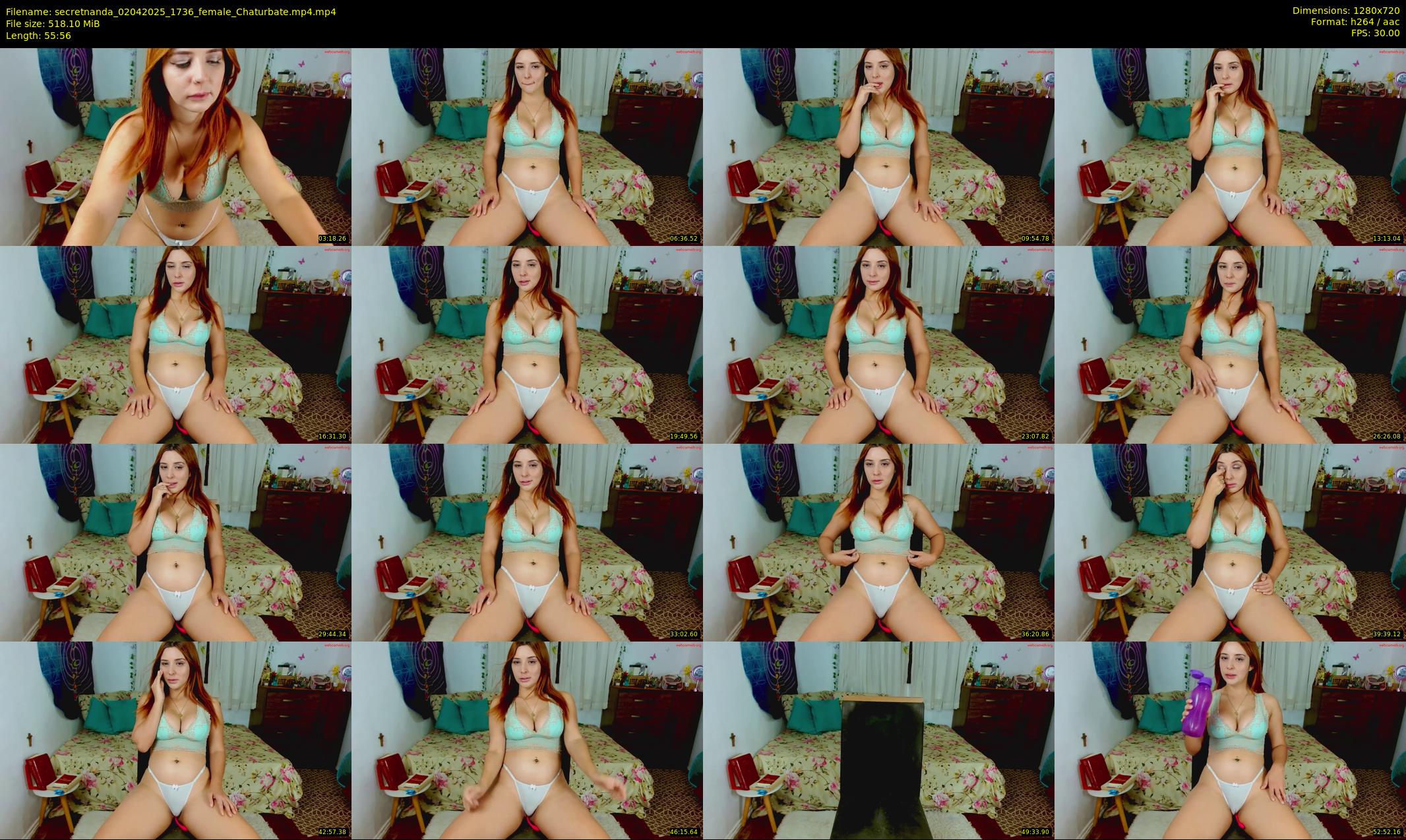 secretnanda — 56 minute Chaturbate Female stripcam recording, 720p, Apr 2, 2025