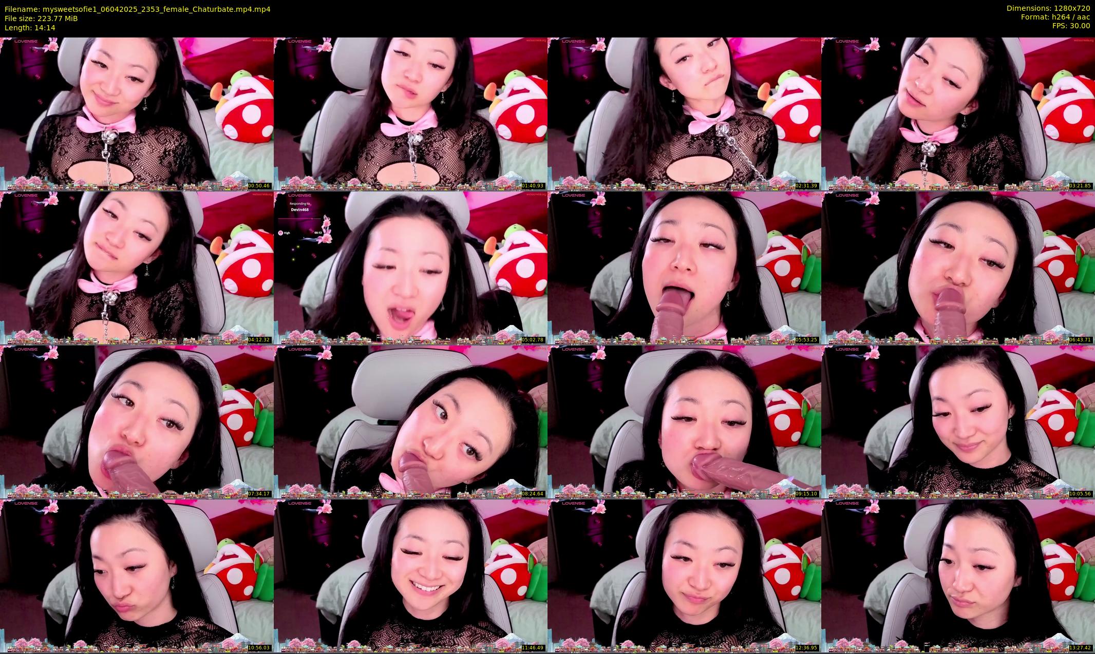 mysweetsofie1 — 15 minute Chaturbate Female stripcam recording, 720p, Apr 6, 2025