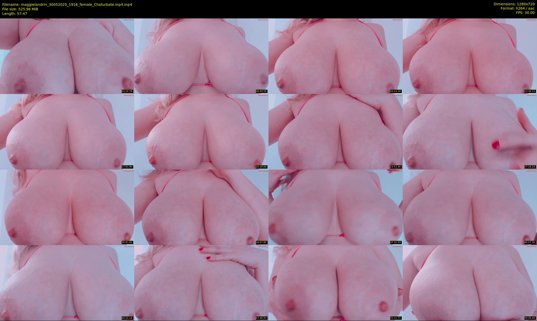 maggielandrin — 58 minute Chaturbate Female stripcam recording, 720p, May 30, 2025