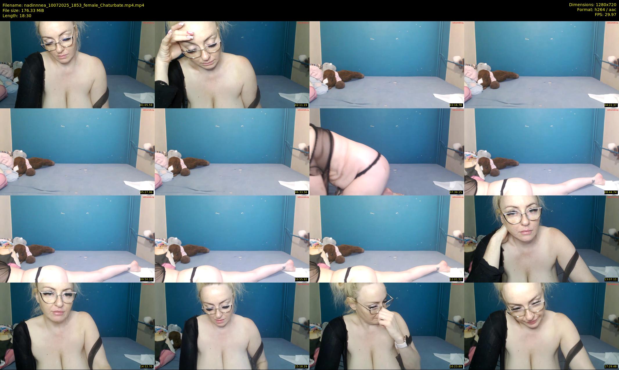 nadinnnea — 19 minute Chaturbate Female stripcam recording, 720p, Jul 10, 2025