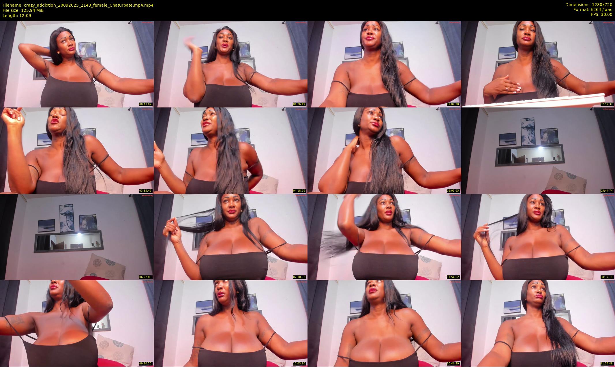 crazy_addixtion — 13 minute Chaturbate Female stripcam recording, 720p, Sep 20, 2025
