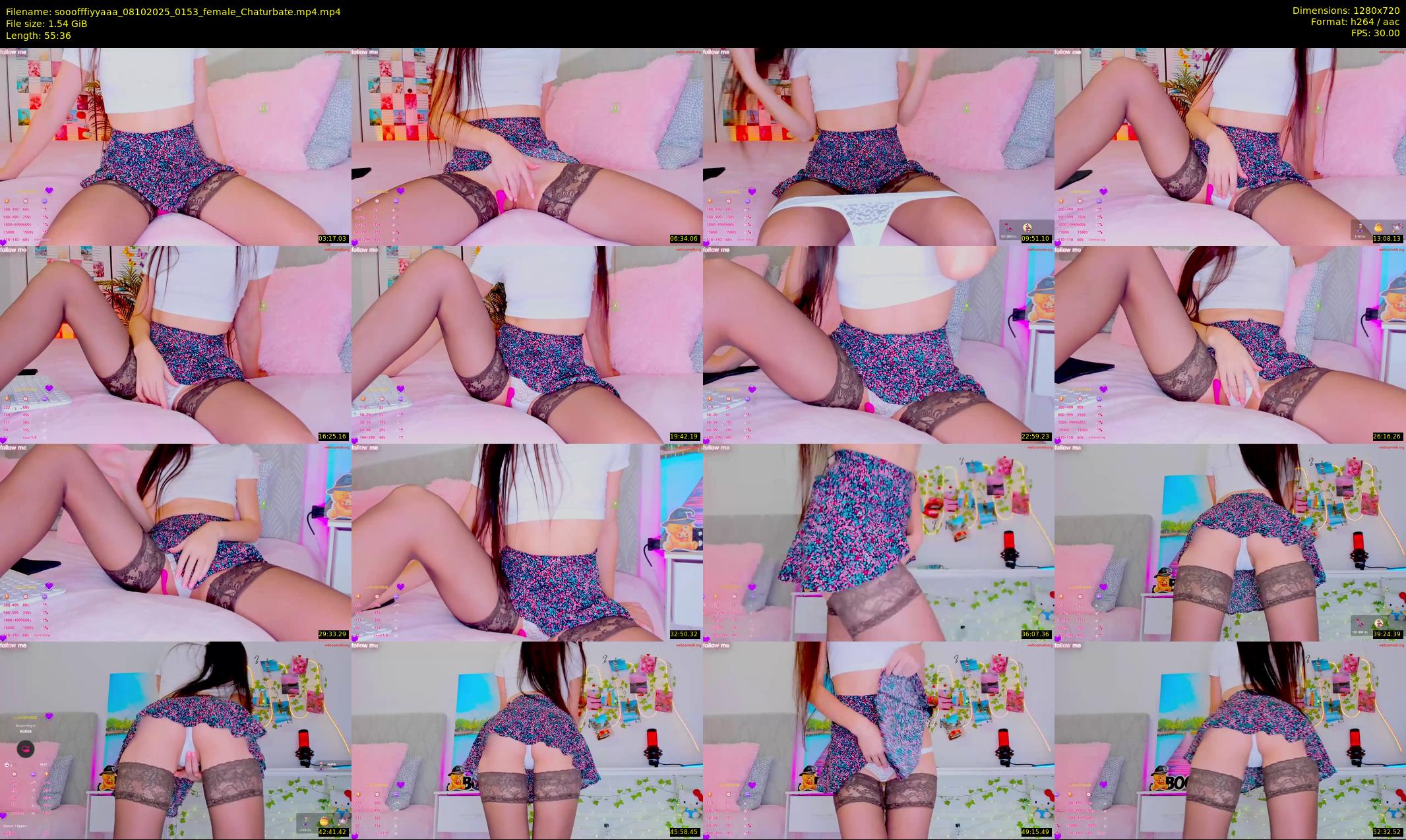 sooofffiyyaaa — 56 minute Chaturbate Female stripcam recording, 720p, Oct 8, 2025