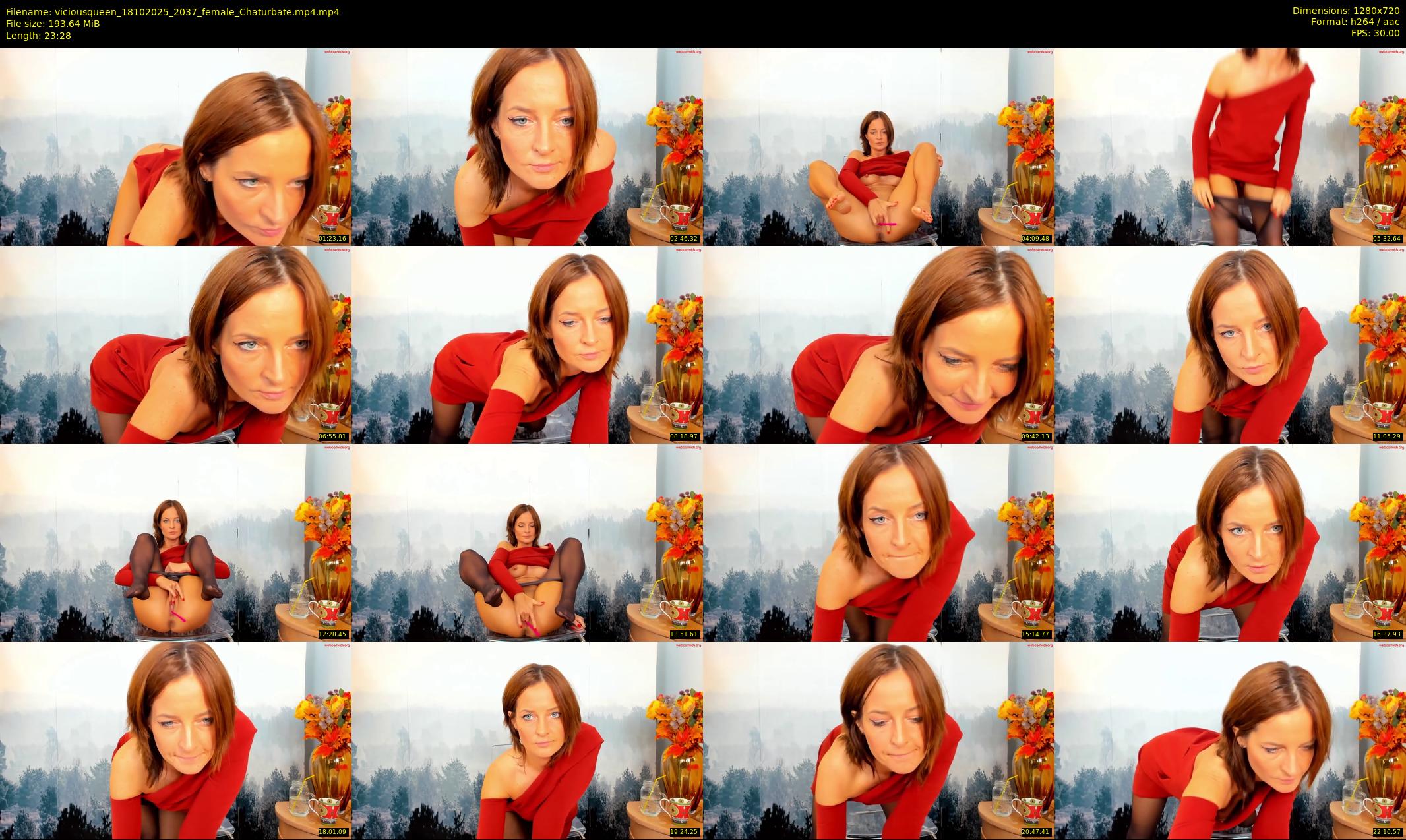 viciousqueen — 24 minute Chaturbate Female stripcam recording, 720p, Oct 18, 2025
