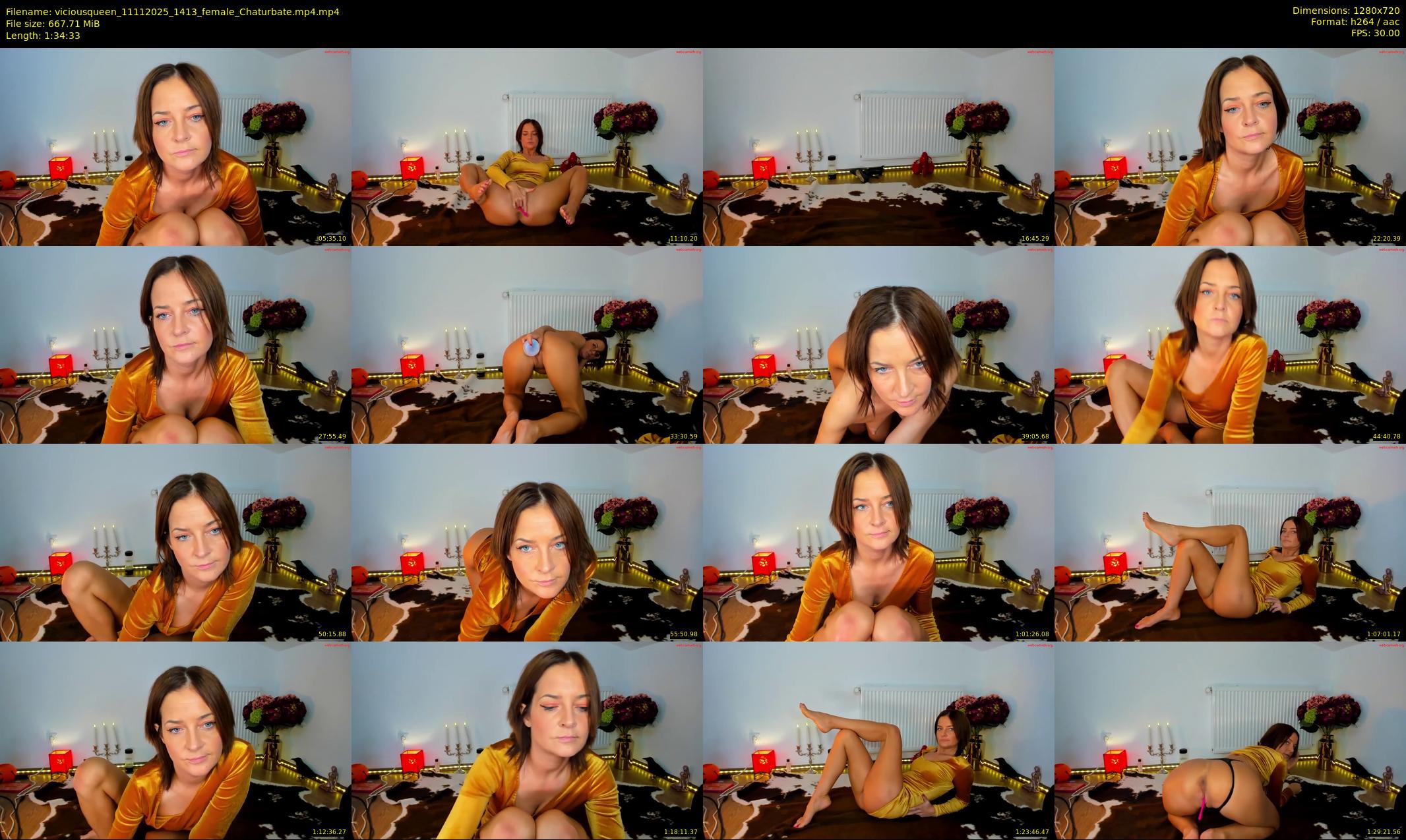 viciousqueen — 95 minute Chaturbate Female stripcam recording, 720p, Nov 11, 2025