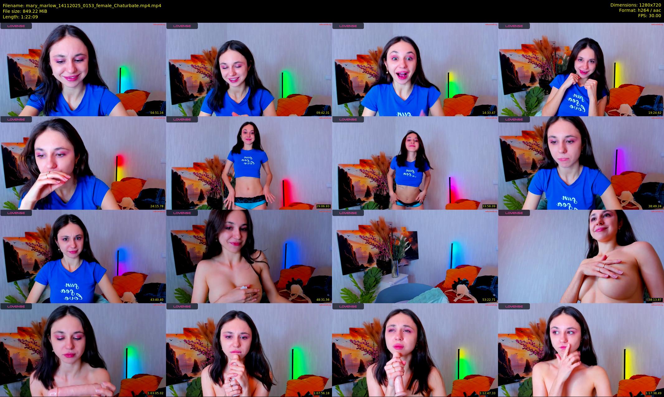 mary_marlow — 83 minute Chaturbate Female stripcam recording, 720p, Nov 14, 2025