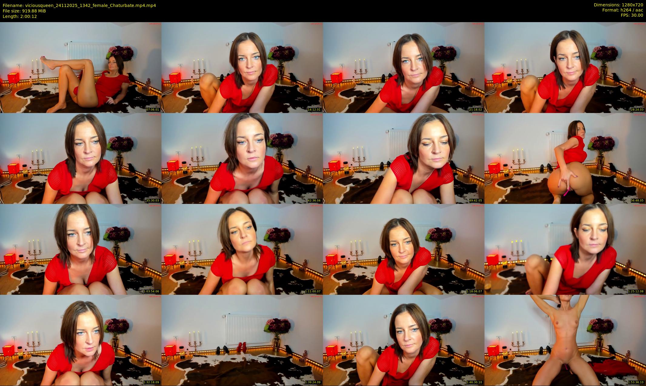 viciousqueen — 121 minute Chaturbate Female stripcam recording, 720p, Nov 24, 2025