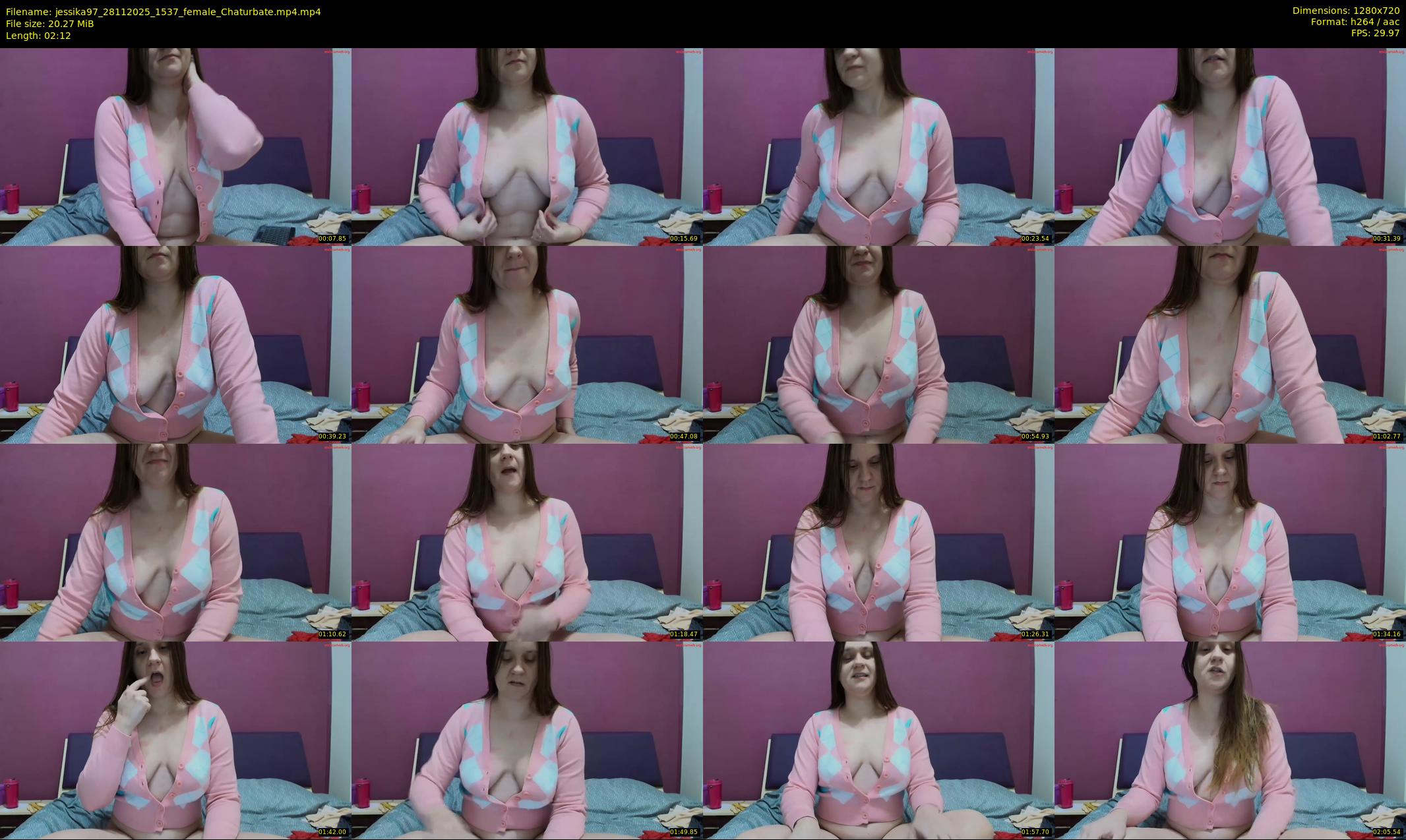 jessika97 — 3 minute Chaturbate Female stripcam recording, 720p, Nov 28, 2025