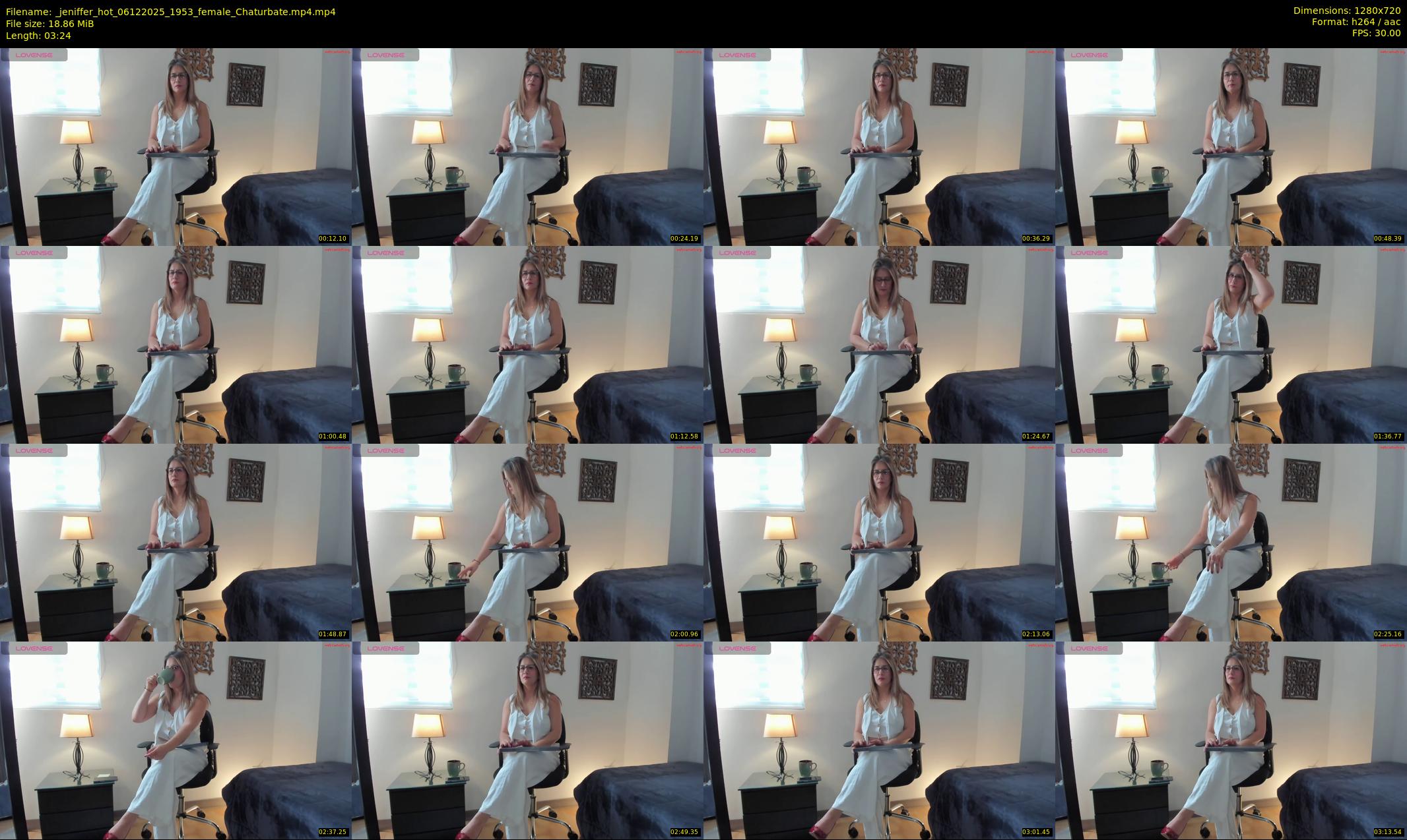 _jeniffer_hot — 4 minute Chaturbate Female stripcam recording, 720p, Dec 6, 2025
