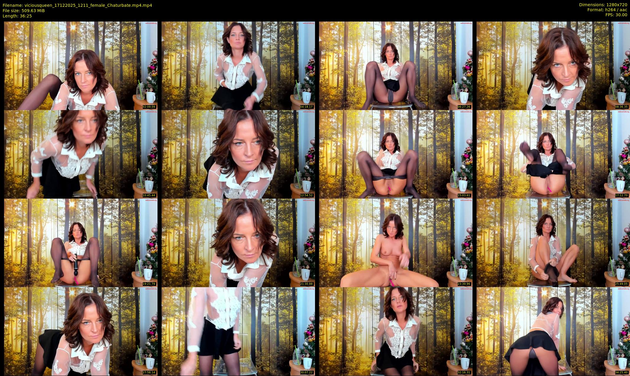 viciousqueen — 37 minute Chaturbate Female stripcam recording, 720p, Dec 17, 2025