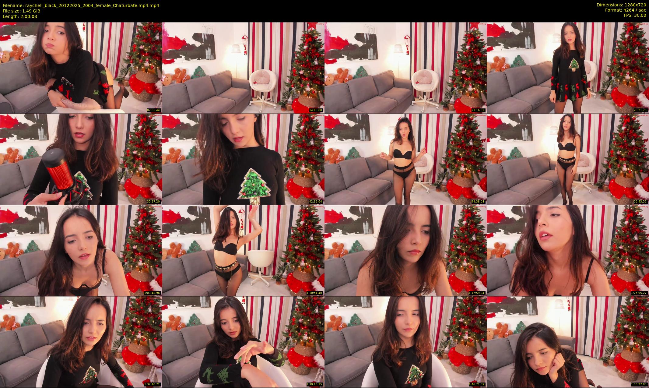 raychell_black — 121 minute Chaturbate Female stripcam recording, 720p, Dec 20, 2025