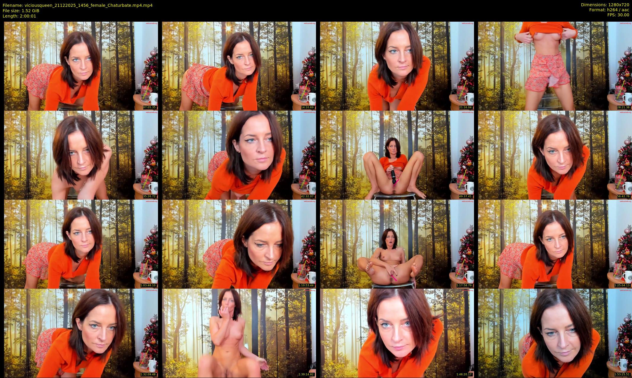 viciousqueen — 121 minute Chaturbate Female stripcam recording, 720p, Dec 21, 2025