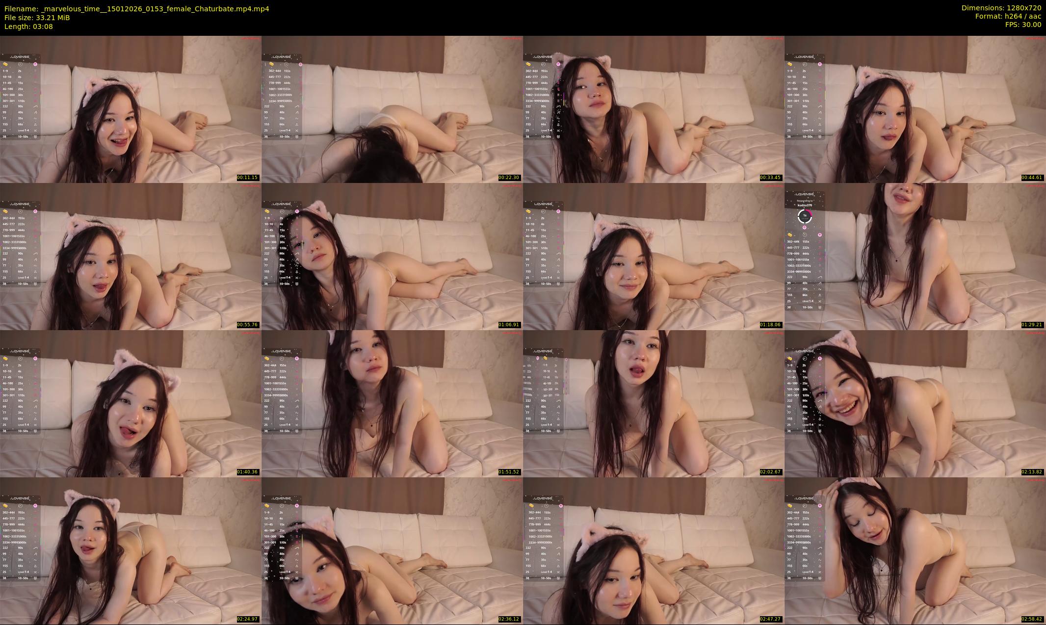 _marvelous_time_ — 4 minute Chaturbate Female stripcam recording, 720p, Jan 15, 2026