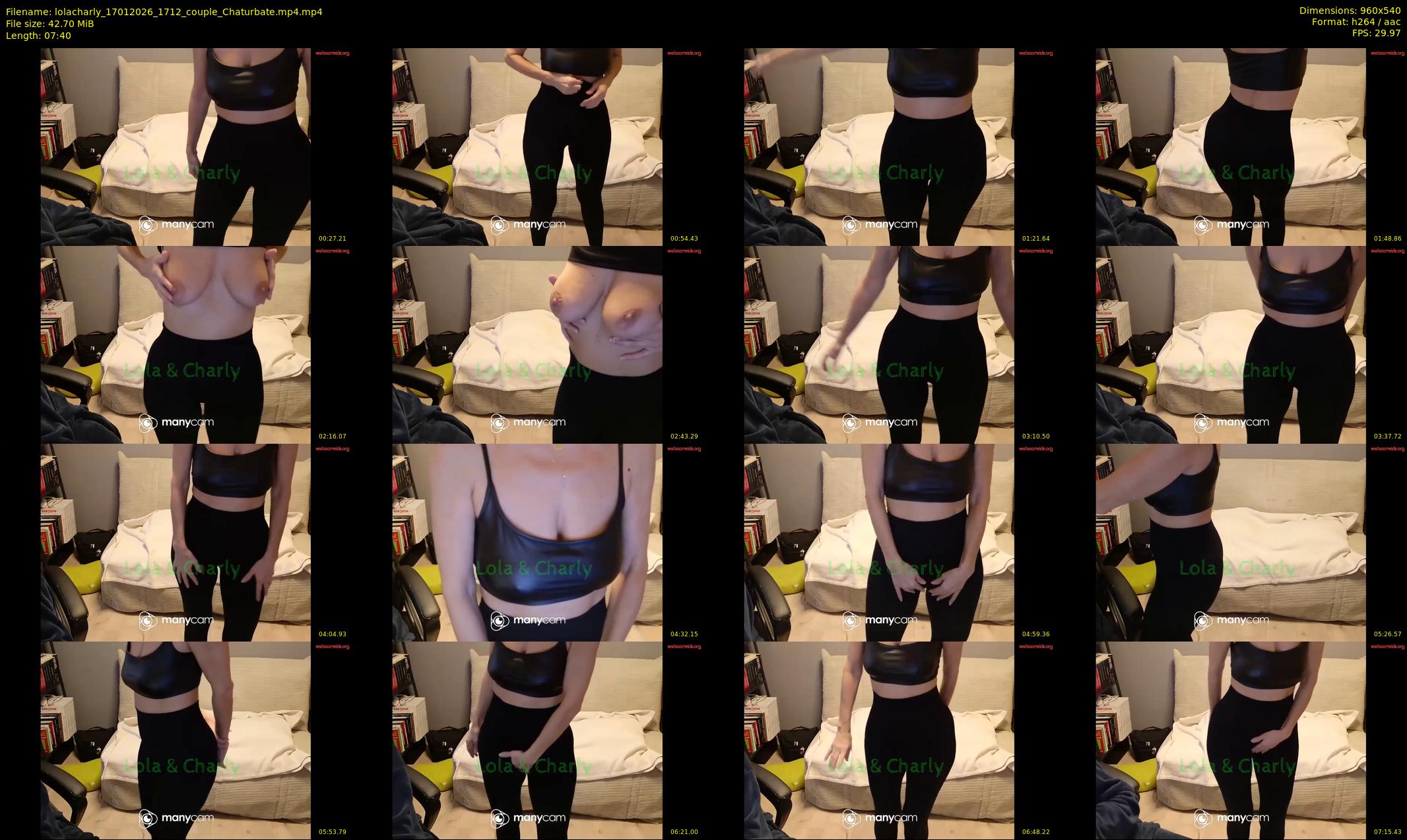 lolacharly — 8 minute Chaturbate Couple stripcam recording, 480p, Jan 17, 2026