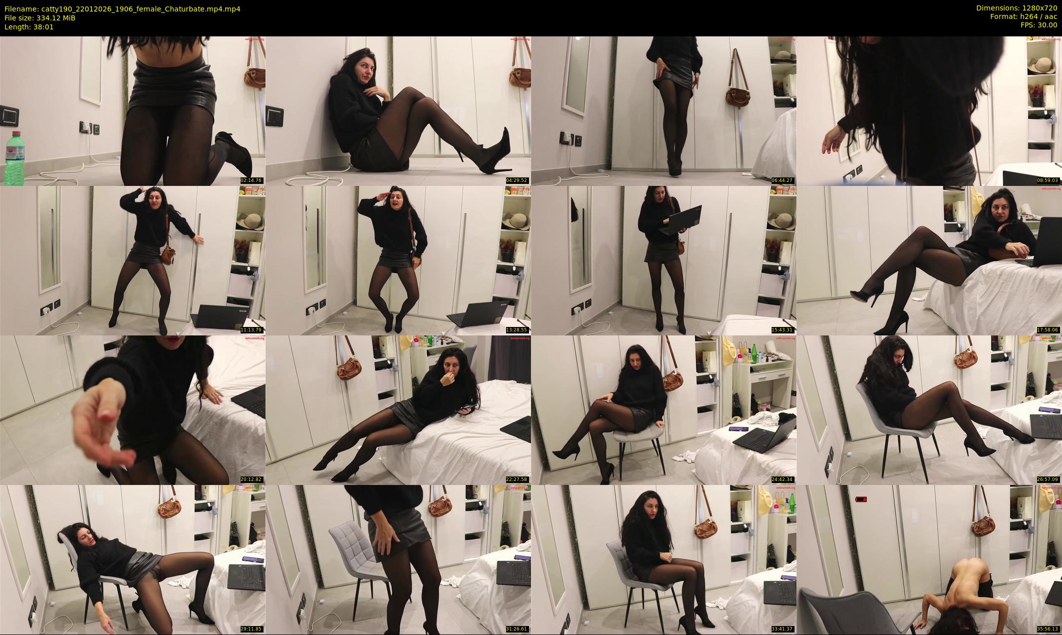 catty190 — 39 minute Chaturbate Female stripcam recording, 720p, Jan 22, 2026