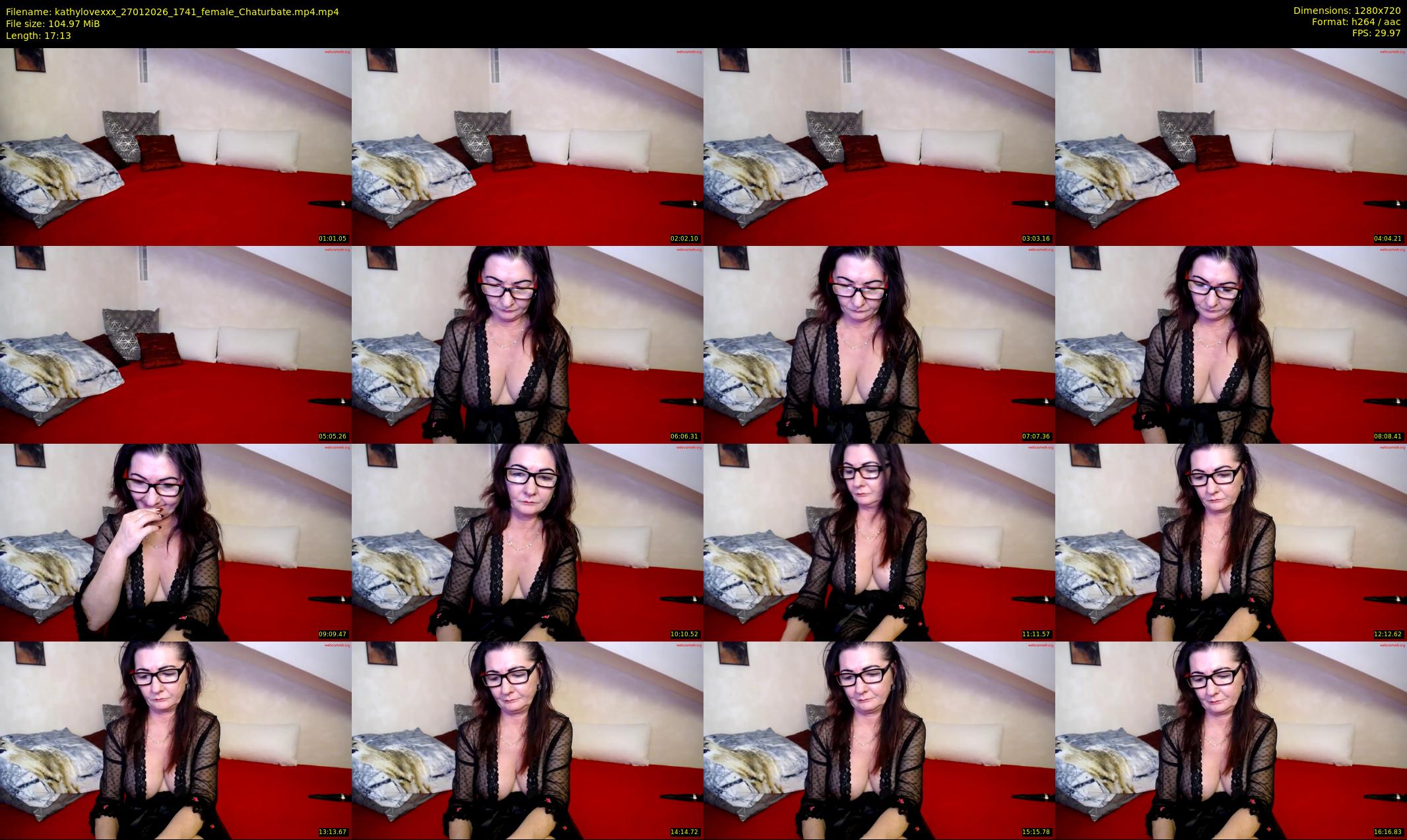 kathylovexxx — 18 minute Chaturbate Female stripcam recording, 720p, Jan 27, 2026
