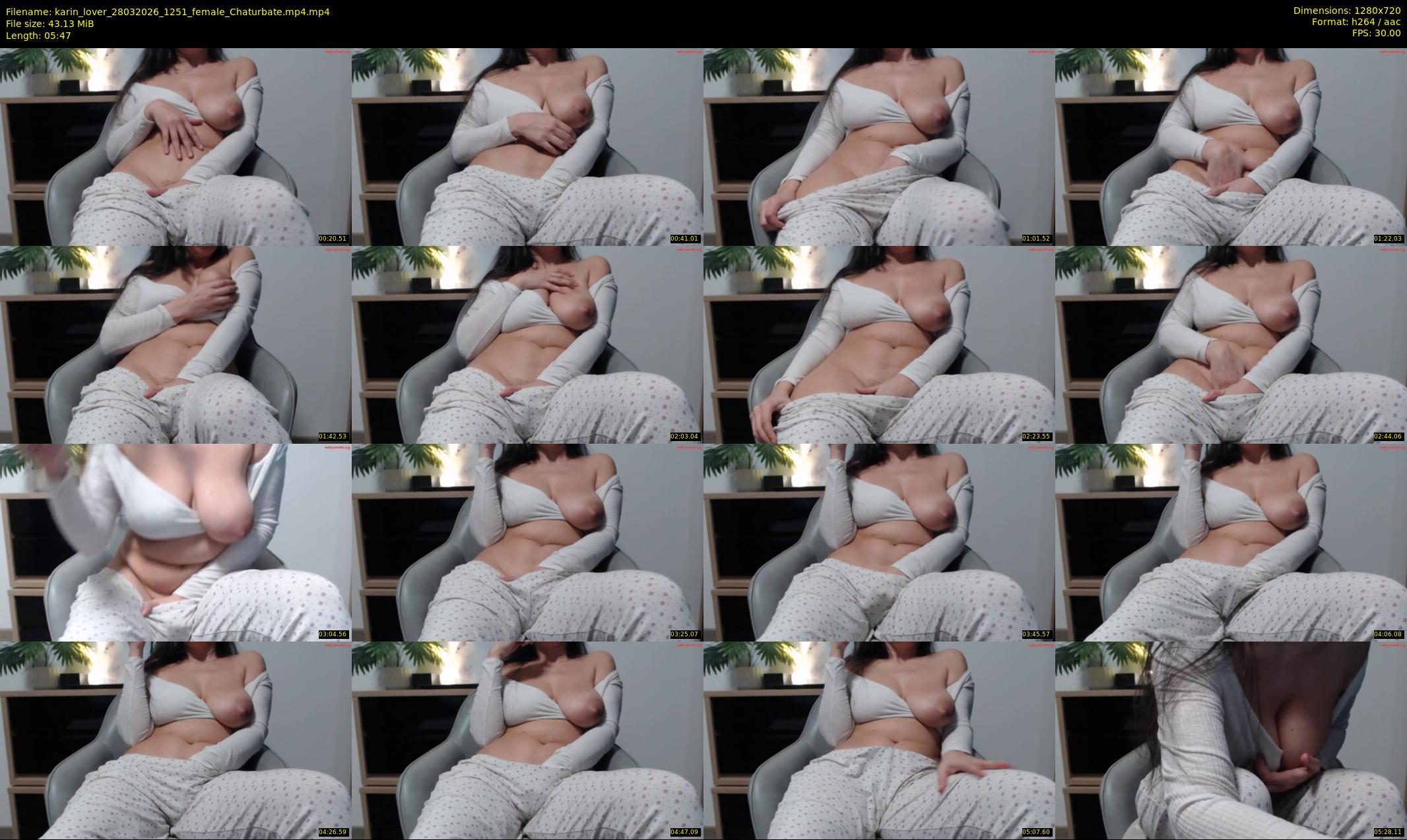 karin_lover — 6 minute Chaturbate Female stripcam recording, 720p, Mar 28, 2026
