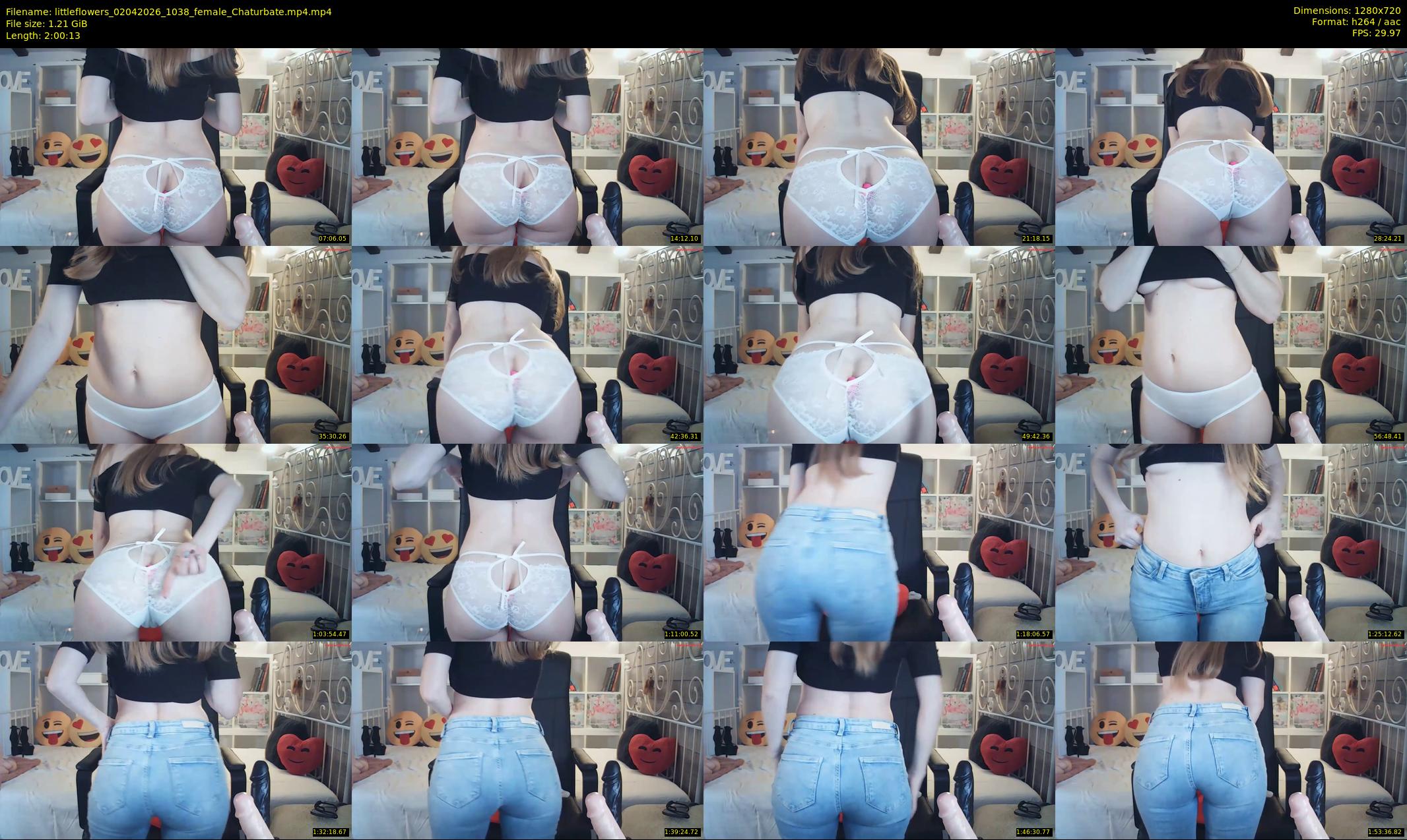 littleflowers — 121 minute Chaturbate Female stripcam recording, 720p, Apr 2, 2026