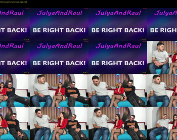 julyaandraul — Chaturbate Couple stripcam recording, Apr 18, 2026 03:23